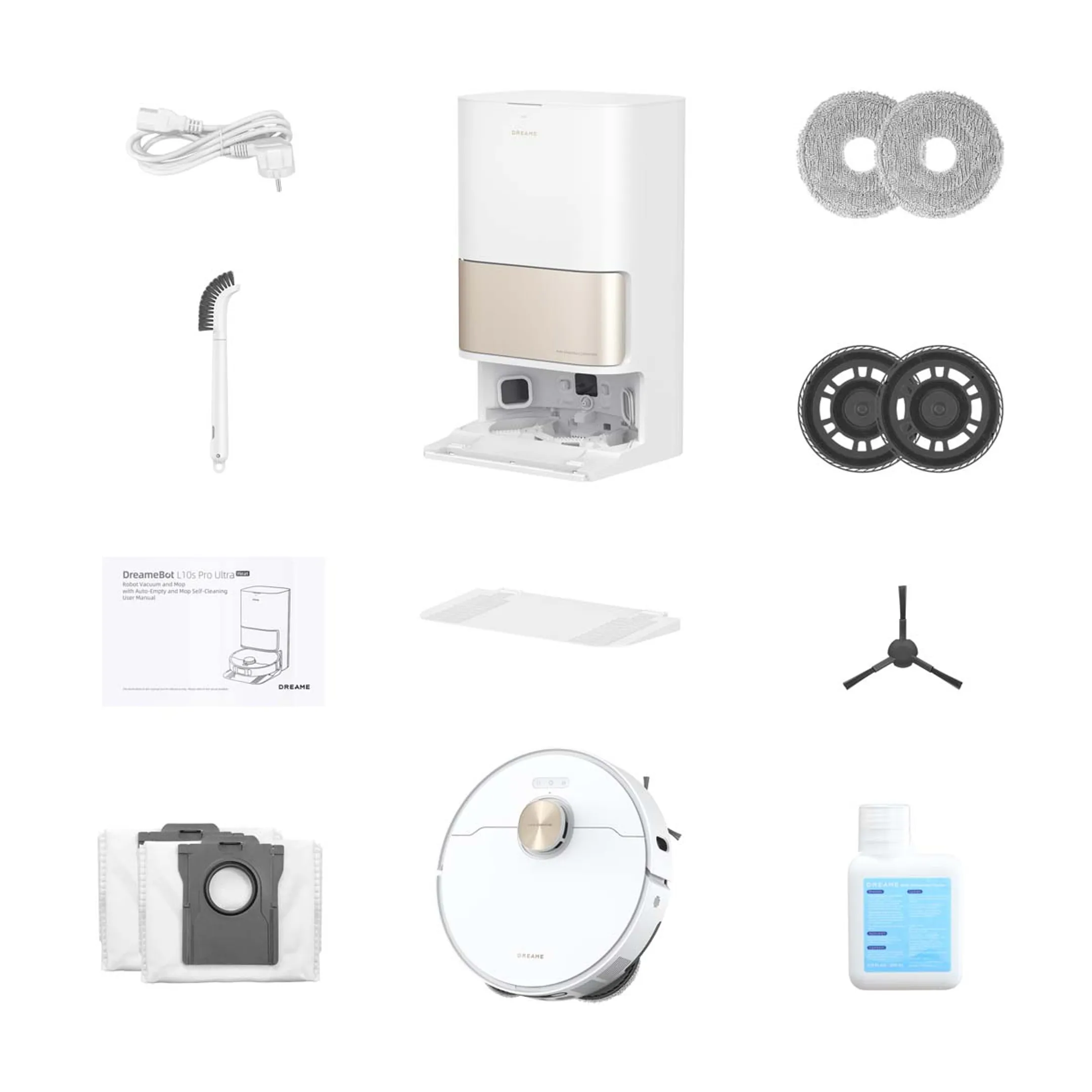 Robotstofzuiger 2 in 1 L10S Pro Ultra Heat