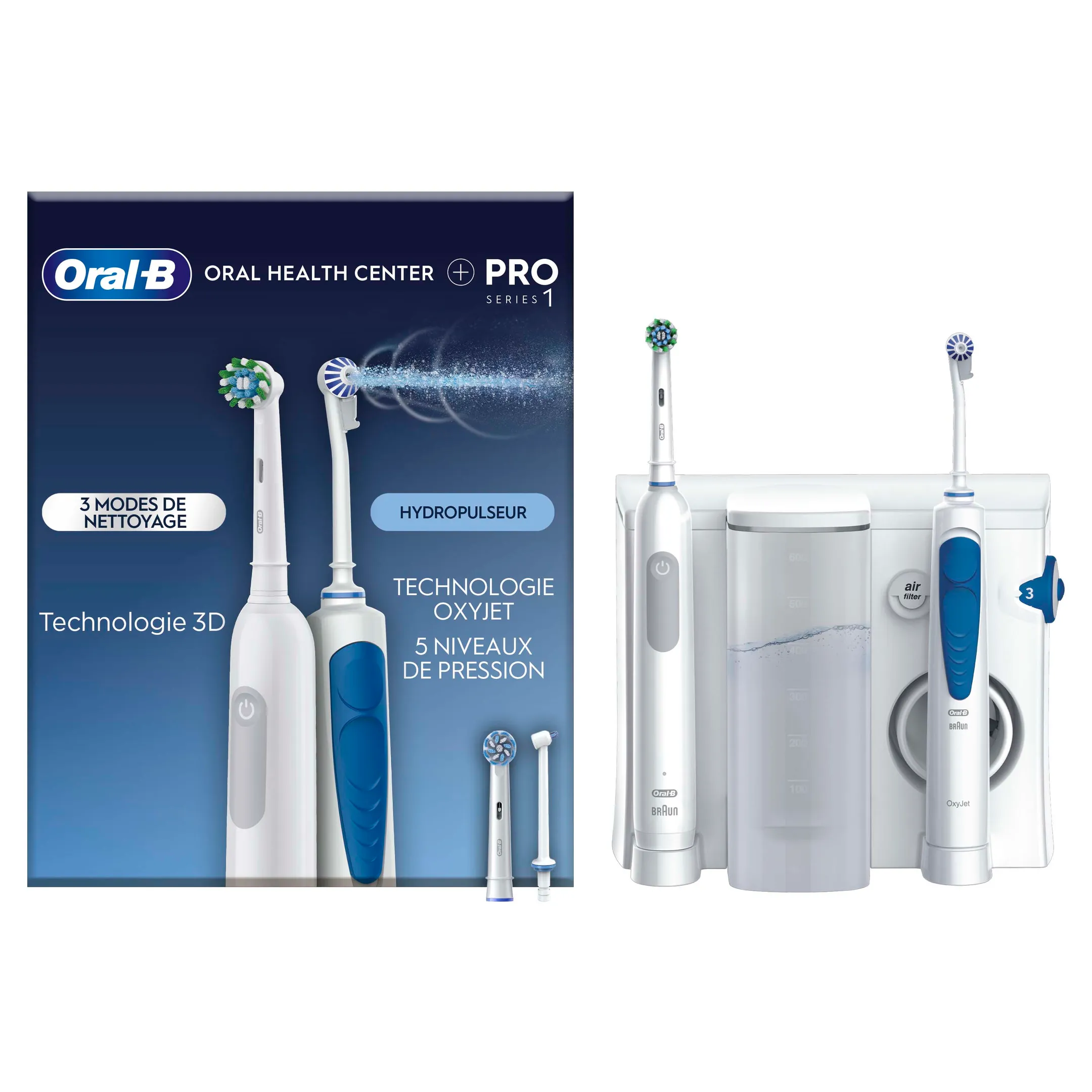 Oral-B Hydropulseur Oral Health Center  + brosse à dents électrique image