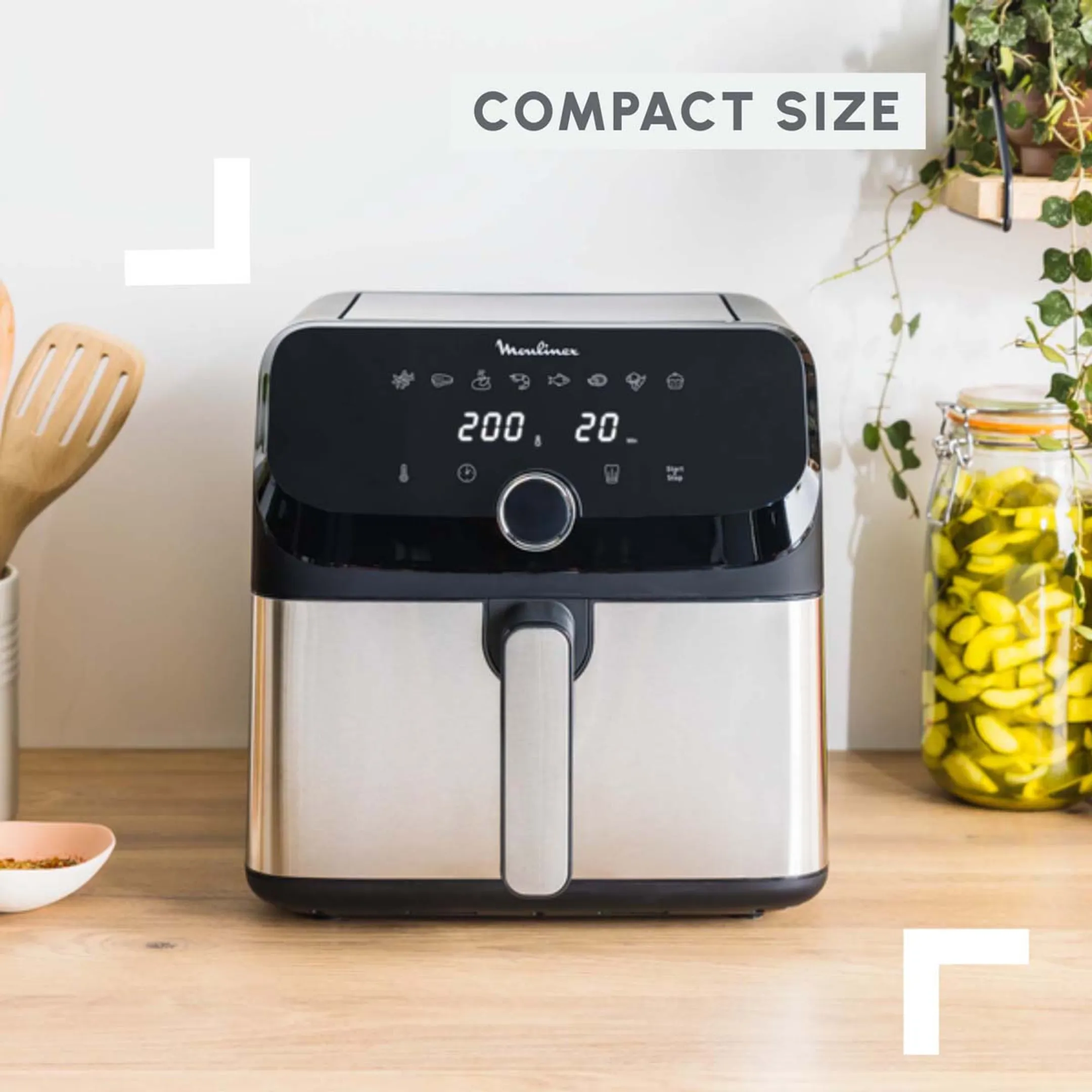 Moulinex Airfryer Easy Fry Mega EZ855D20 image