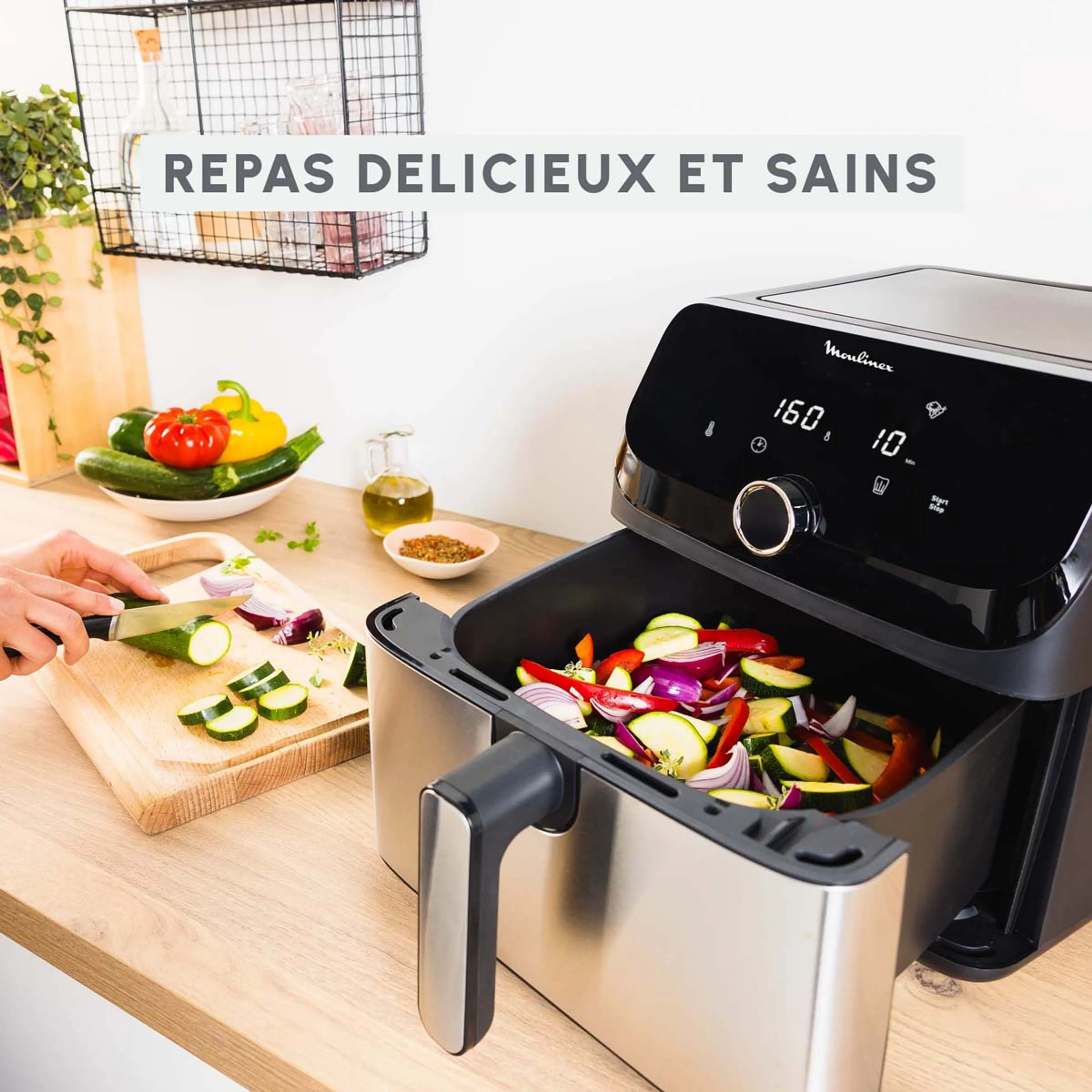 Moulinex Airfryer Easy Fry Mega EZ855D20 image