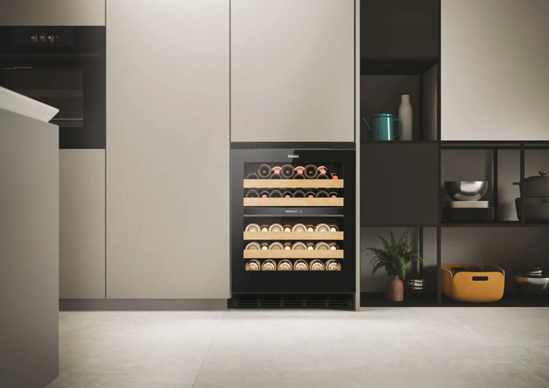 Haier Wijnklimaatkast HUC44GDEH1 NaturalAirflow Anti-UV image