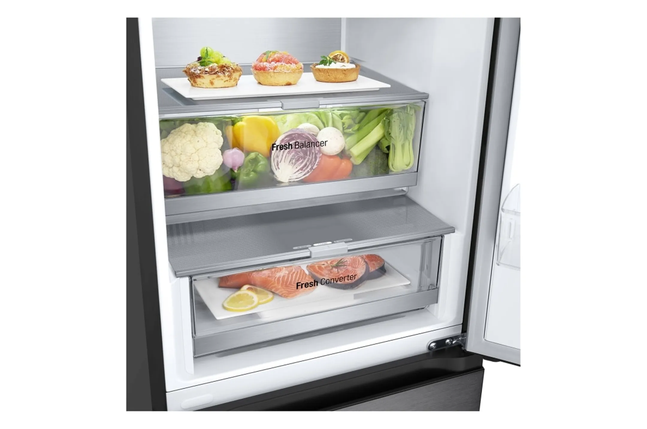 LG Combi frigo congélateur GBV7280CEV DoorCooling+™ image