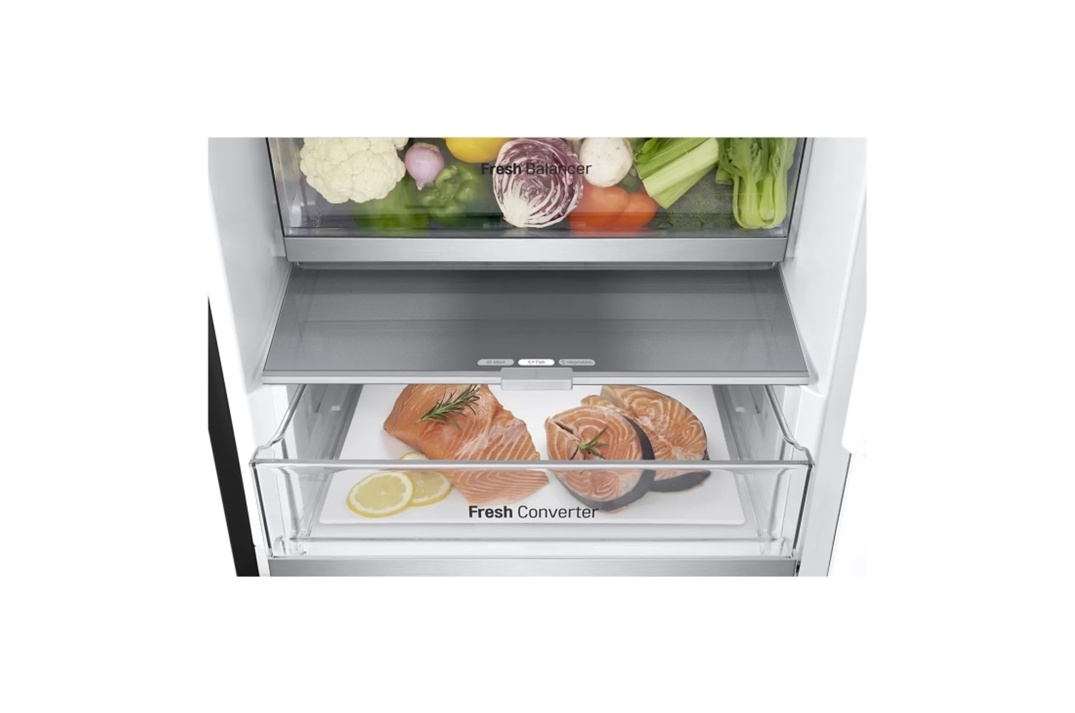 LG Combi frigo congélateur GBV7280CEV DoorCooling+™ image