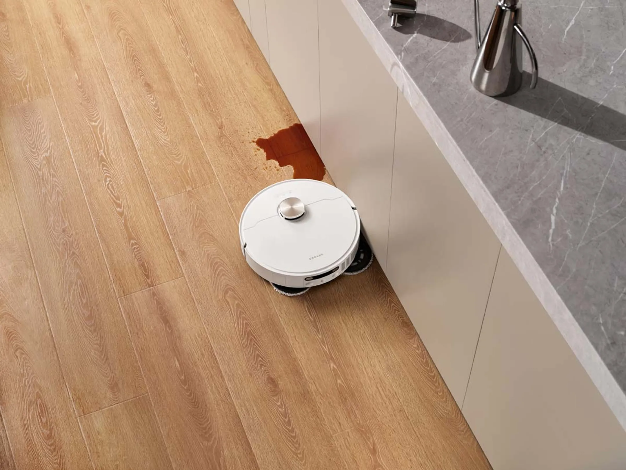 Dreame Bundel - Robotstofzuiger 2 in 1 X40 Ultra Complete Wit + Vloerreiniger H12 Pro image