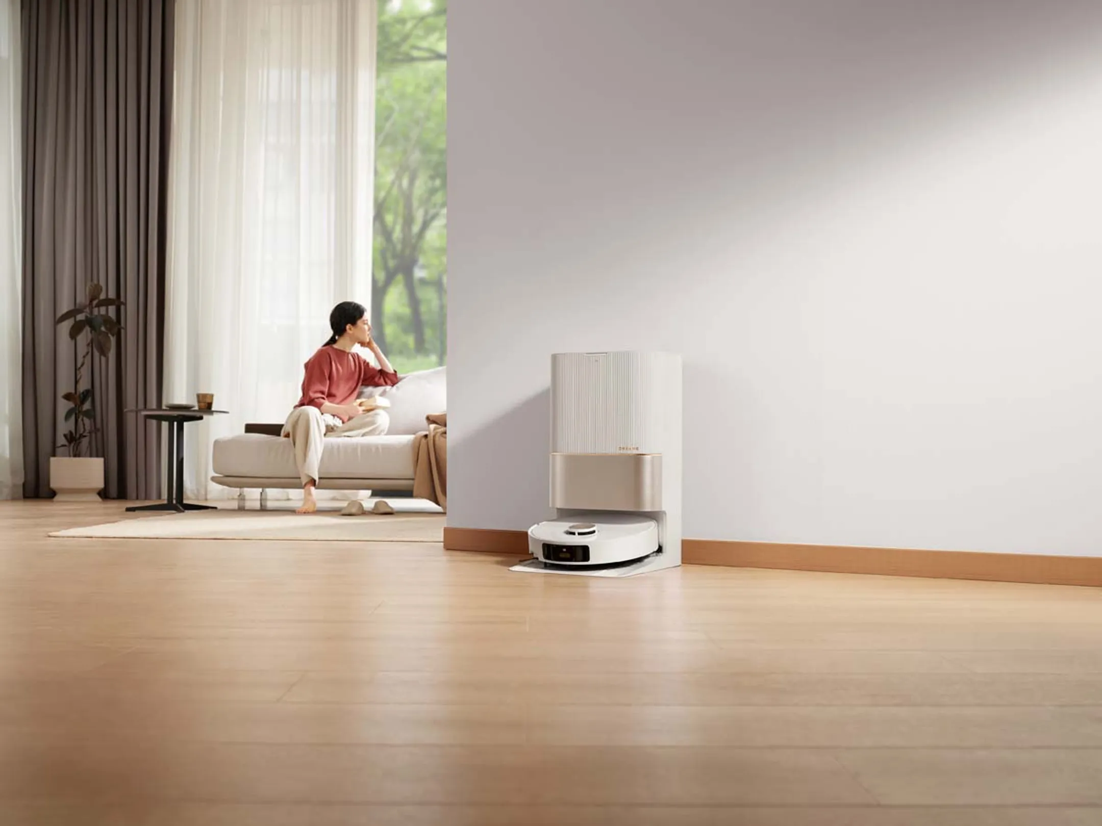 Dreame Bundel - Robotstofzuiger 2 in 1 X40 Ultra Complete Wit + Vloerreiniger H12 Pro image