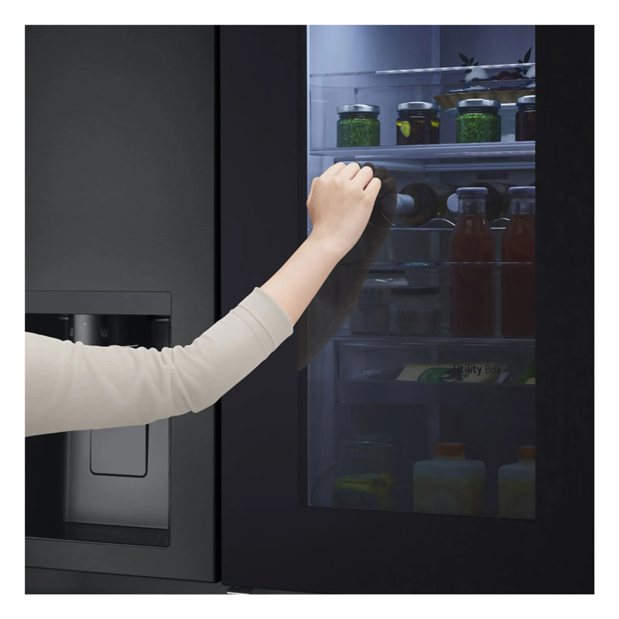 LG Frigo américain GSXE90EVDD InstaView Door-in-Door™ image