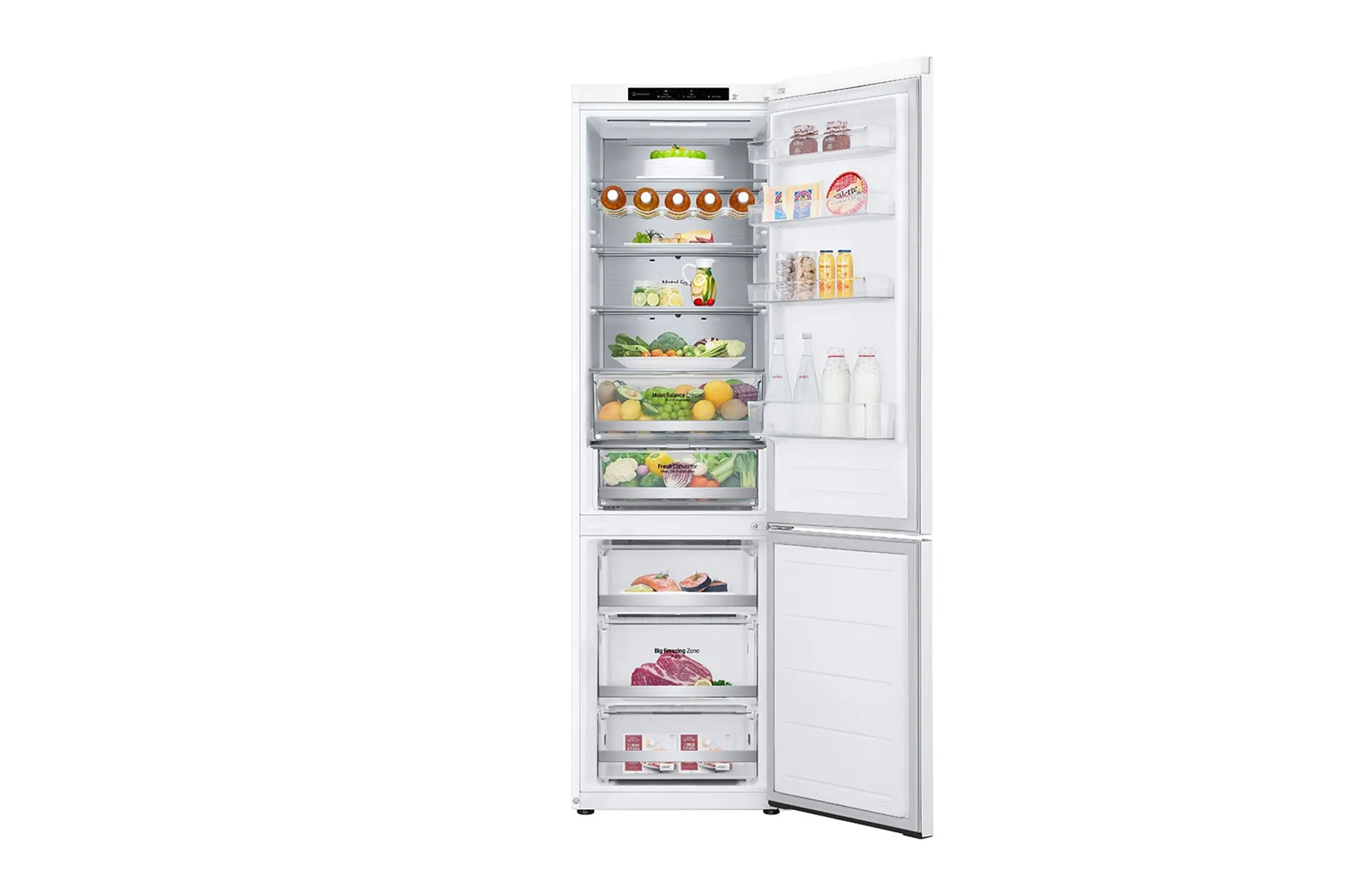 LG Combi frigo congélateur GBV5240CSW LinearCooling™ image
