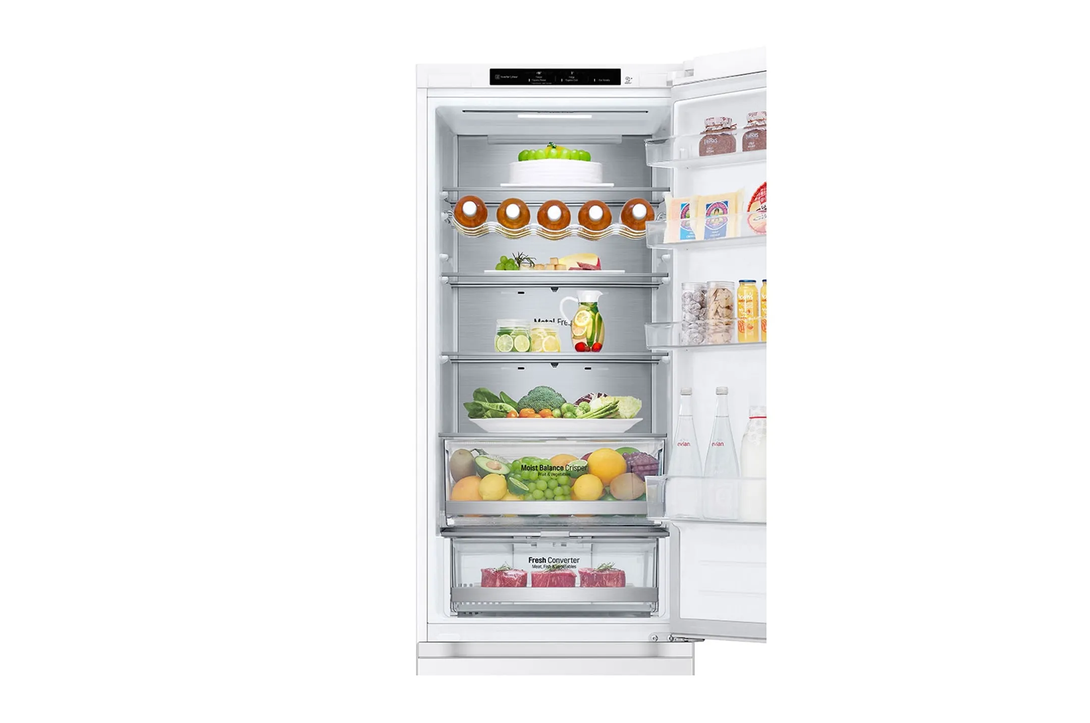 LG Combi frigo congélateur GBV5240CSW LinearCooling™ image