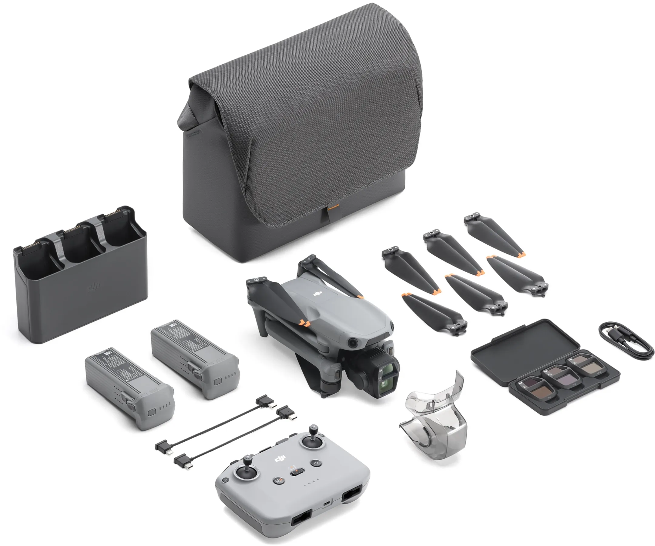 DJI Drone Air 3S Fly More avec Radiocommande RC-N3 image