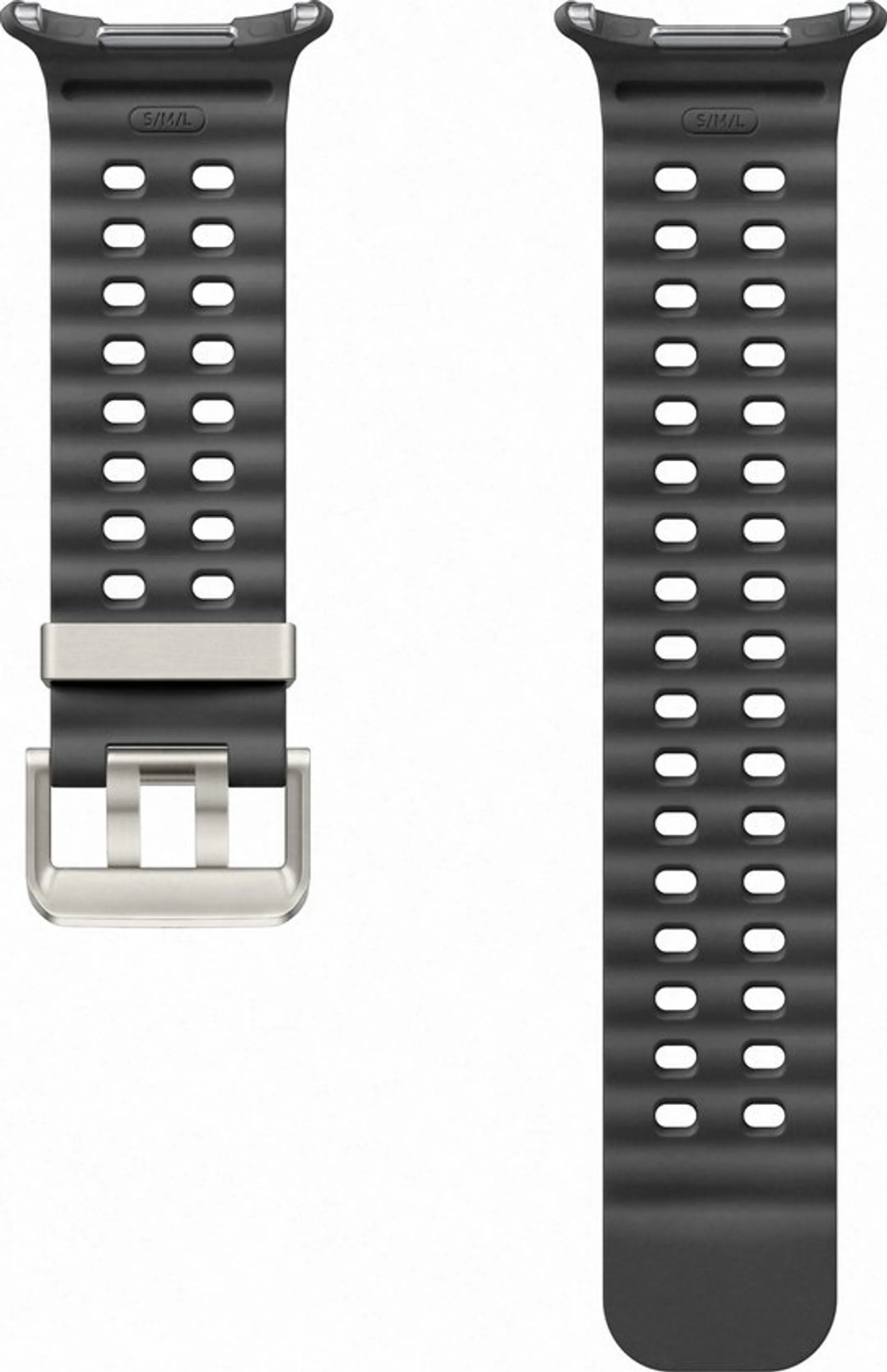 Samsung Galaxy Watch Ultra - Marine Smartwatchbandje - Donkergrijs image