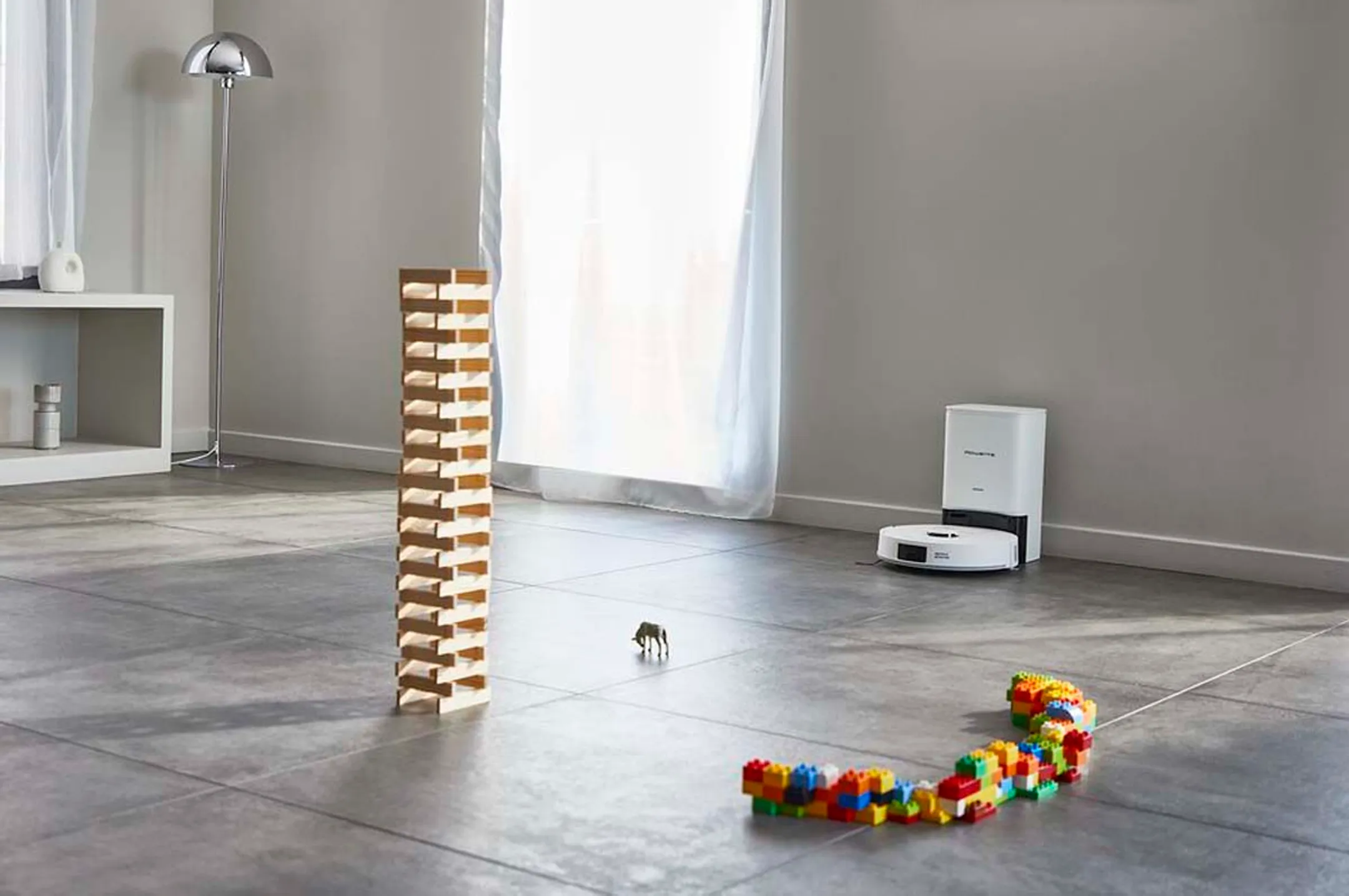 Rowenta Aspirateur robot 2en1 X-Plorer Serie 140 RR9197WH image