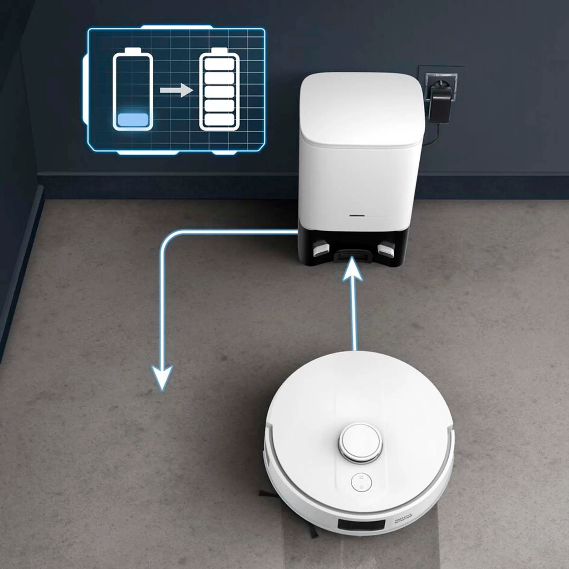 Rowenta Aspirateur robot 2en1 X-Plorer Serie 140 RR9197WH image