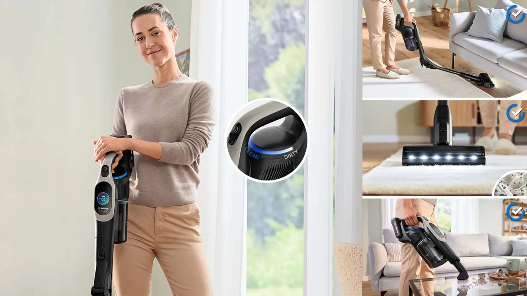 Bosch Aspirateur balai Unlimited 10 BSS1041GHF image