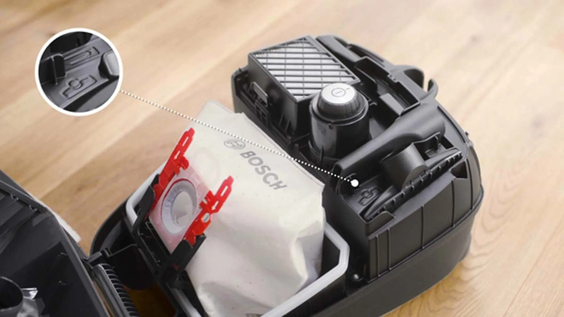Bosch Stofzuiger met zak ProHygienic BGL41HYG2H image