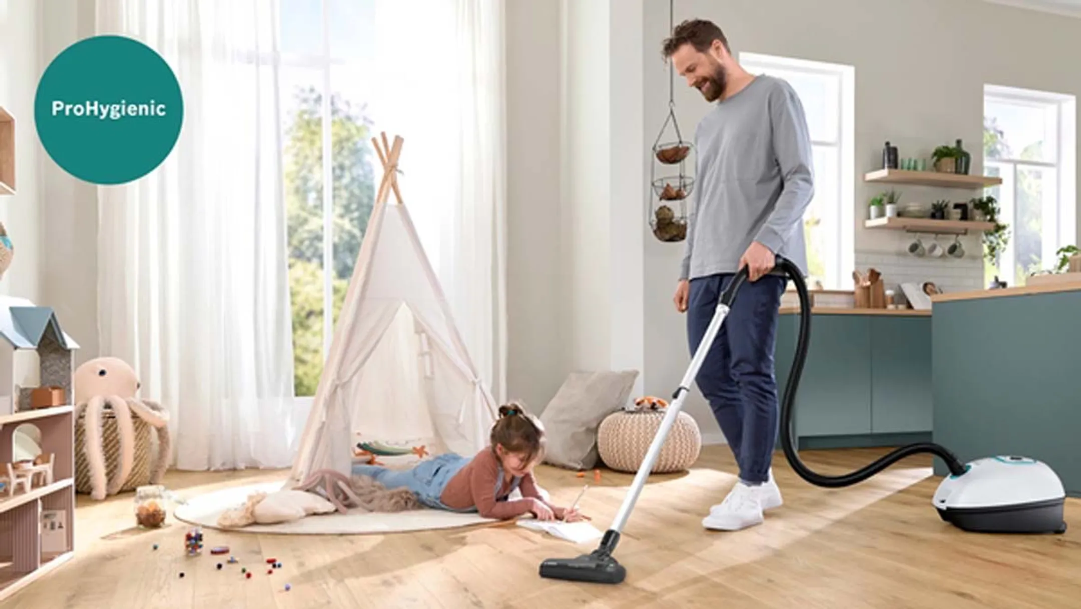 Bosch Stofzuiger met zak ProHygienic BGL41HYG2H image