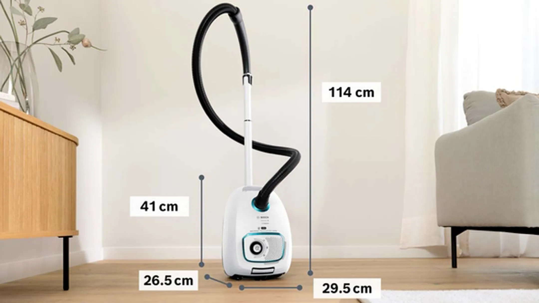 Bosch Stofzuiger met zak ProHygienic BGL41HYG2H image
