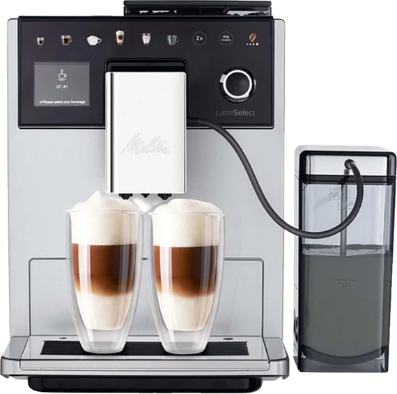 Volautomatische Espressomachine LatteSelect Silver