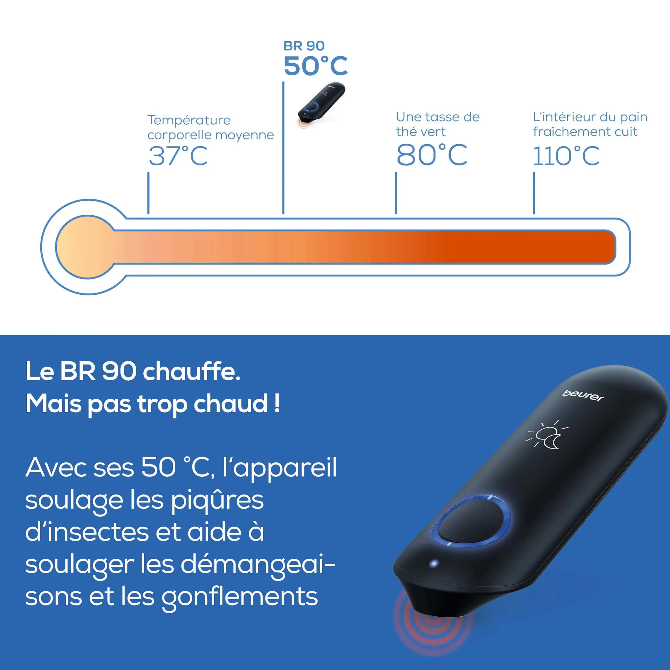Beurer Appareil soulageant les piqures d'insectes BR 90 image