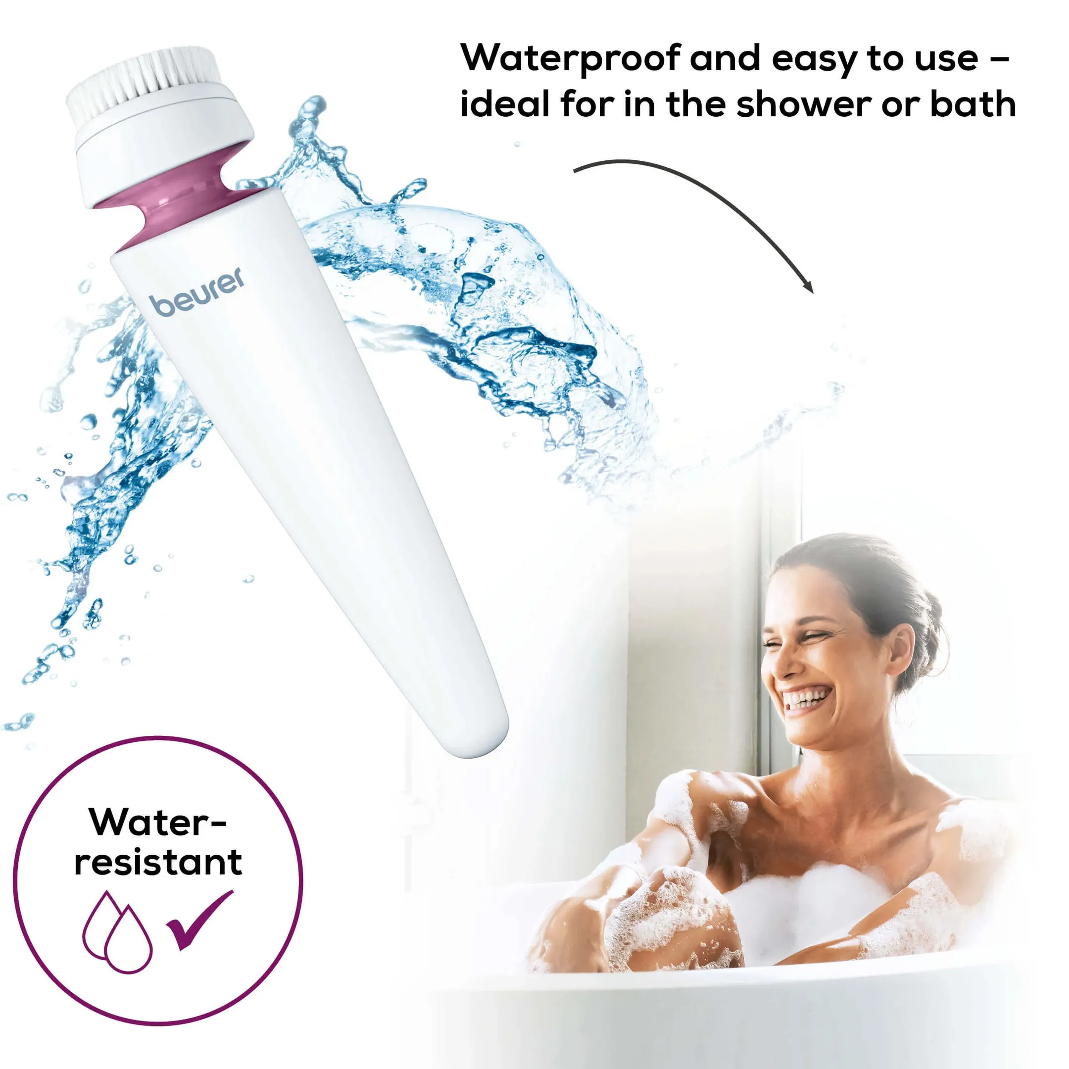 Beurer Brosse cosmétique visage FC 95 Pureo Deep Cleansing image