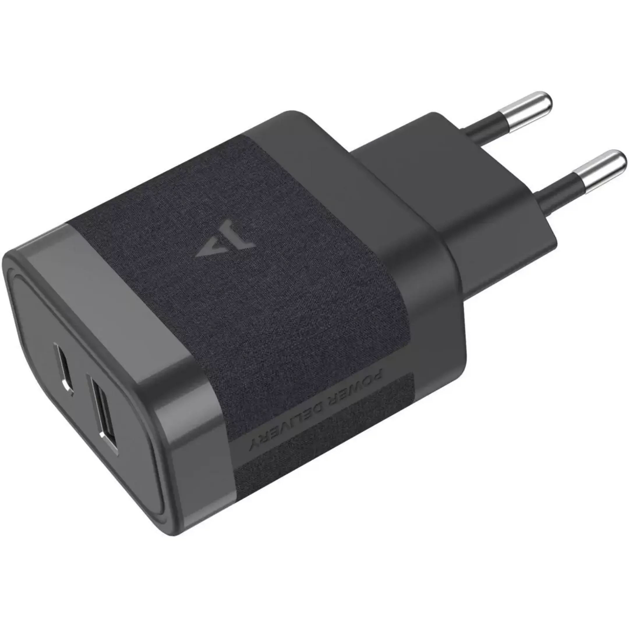 Adeqwat HOME CHARGER 45W DUAL A/C - Zwart image