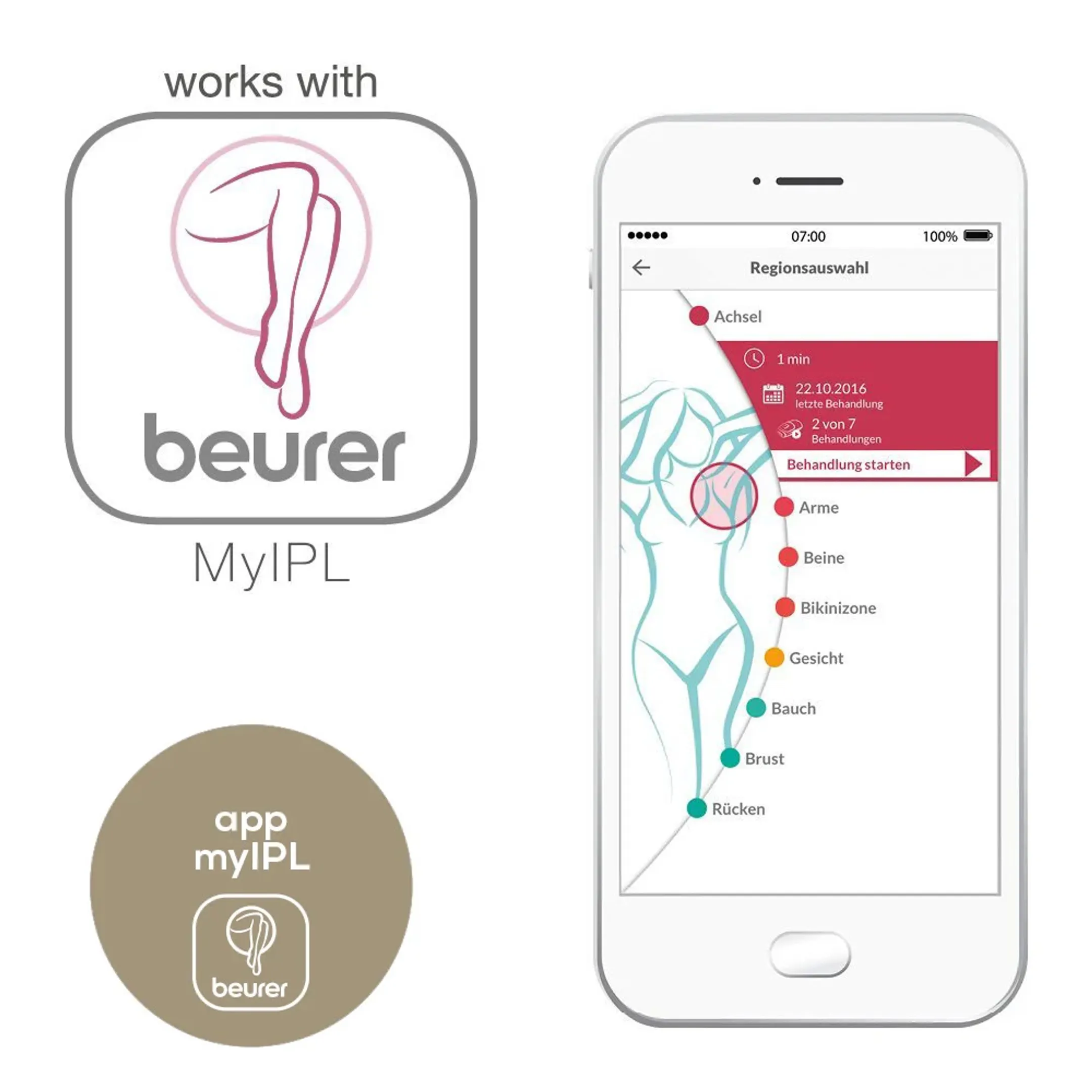 Beurer Épilateurs à lumière pulsée Pure Skin Pro Black image