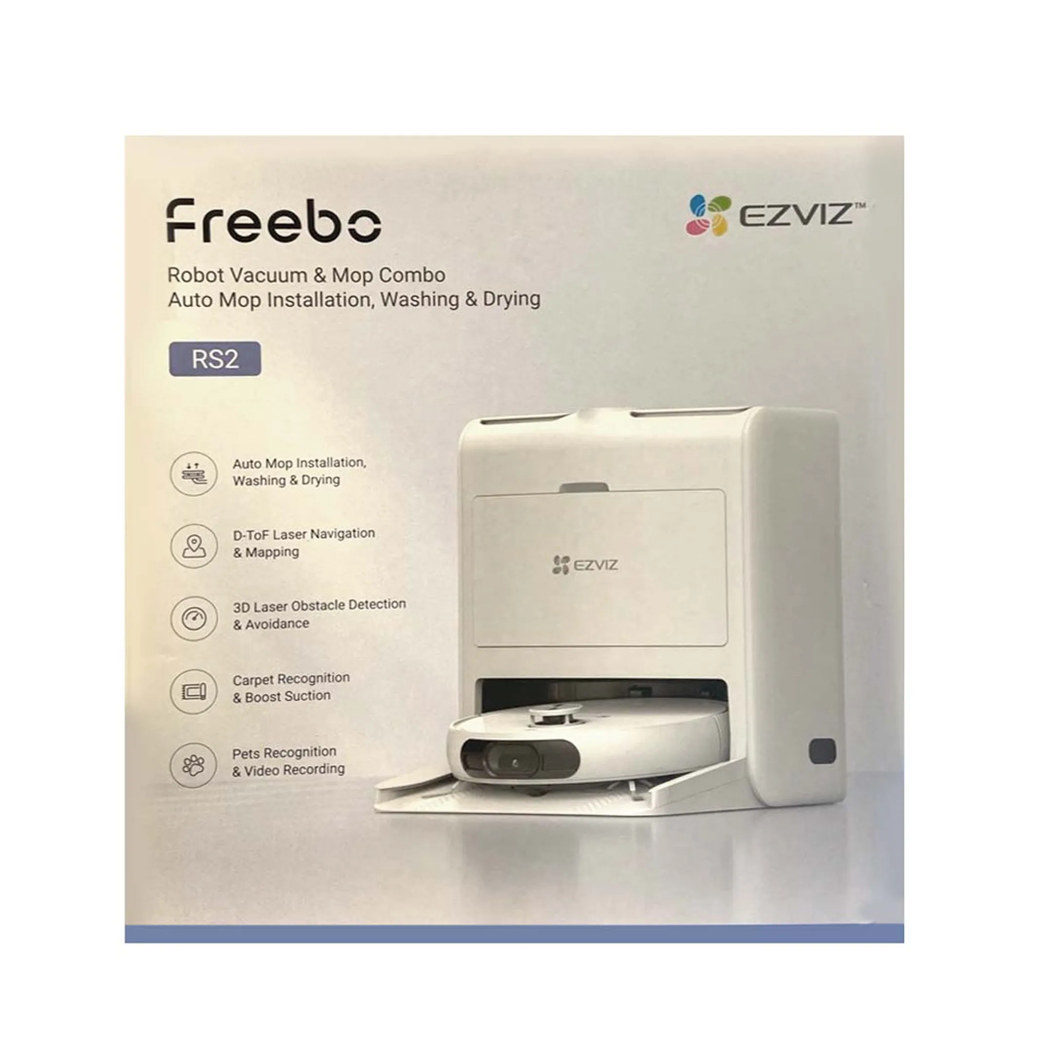 Ezviz Robotstofzuiger 2in1 RS2 image