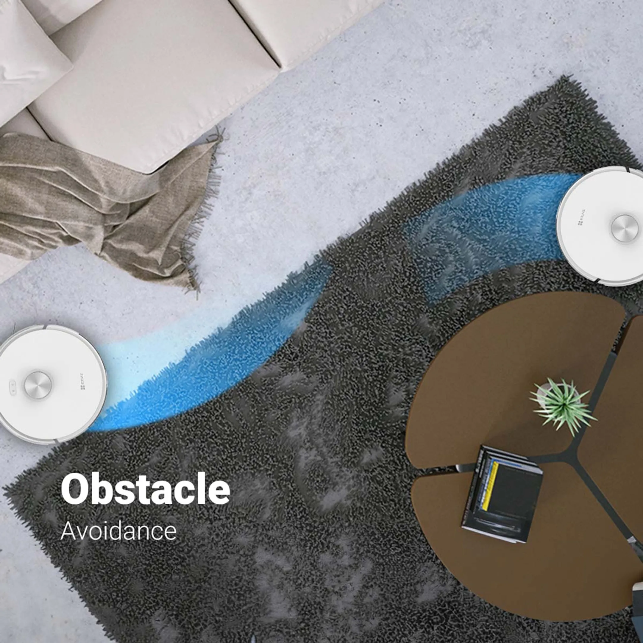 Ezviz Aspirateur robot 2en1 RE5 image