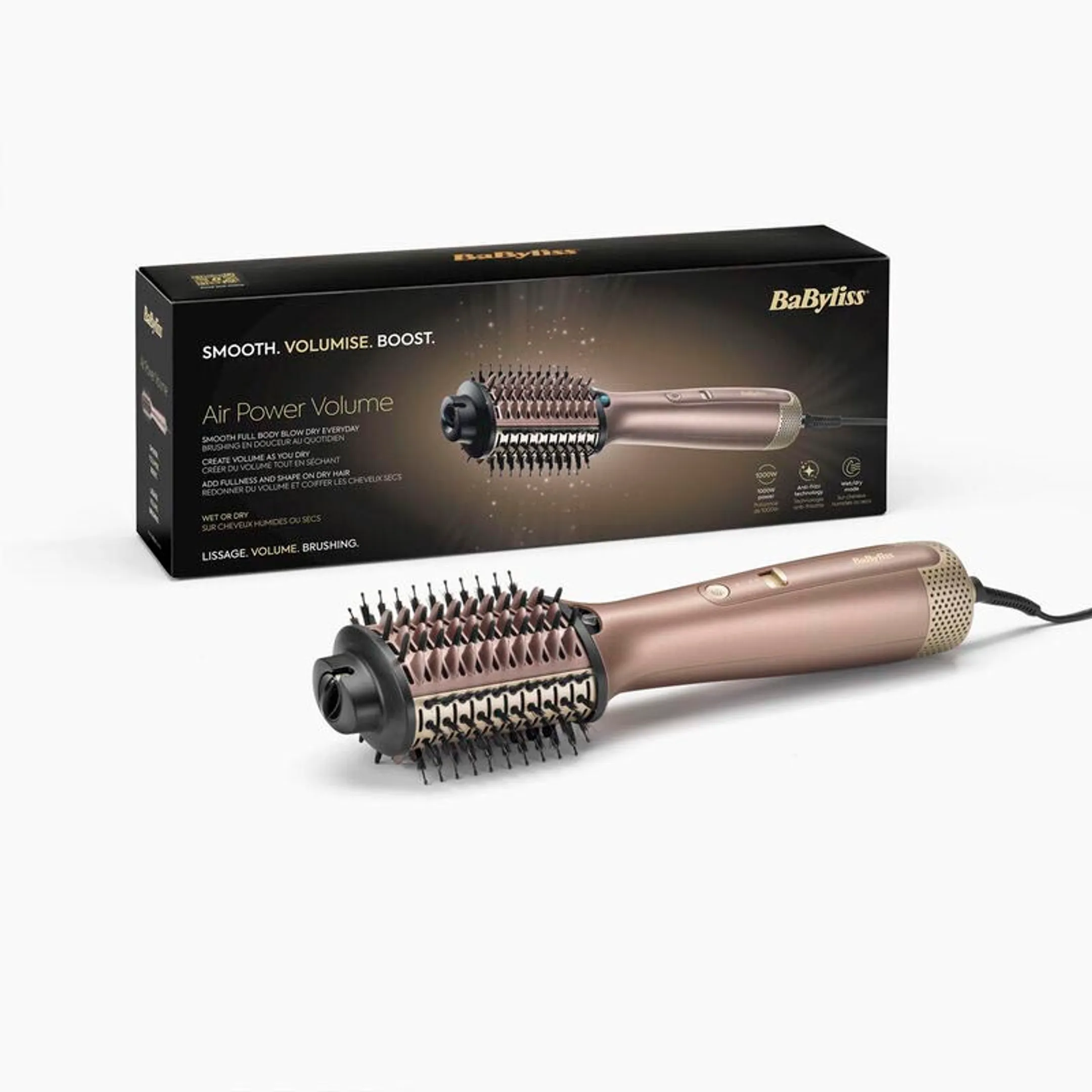 Babyliss Brosse soufflante Air Power Volume AS95E image