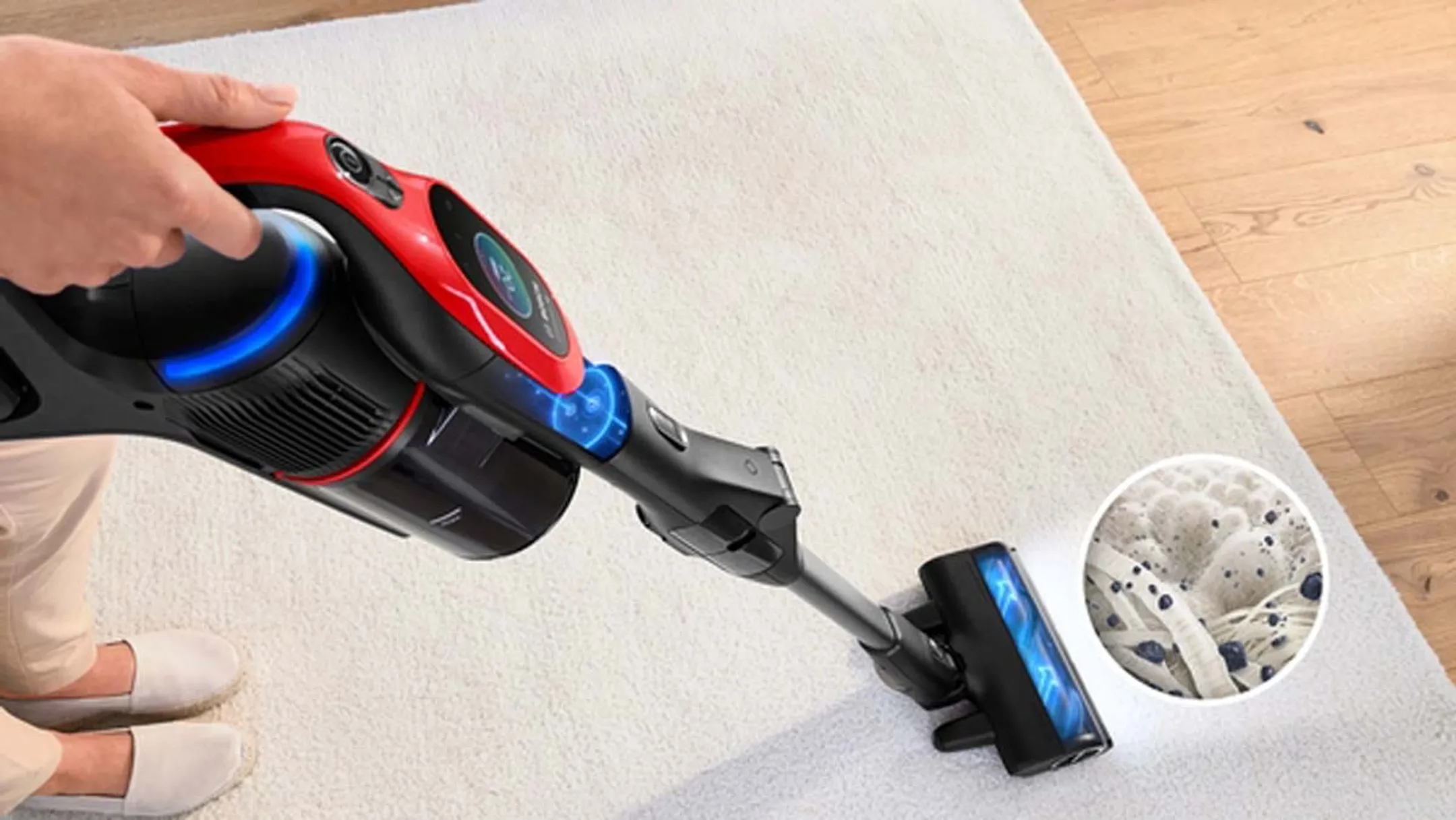 Bosch Steelstofzuiger BCS1041PET image