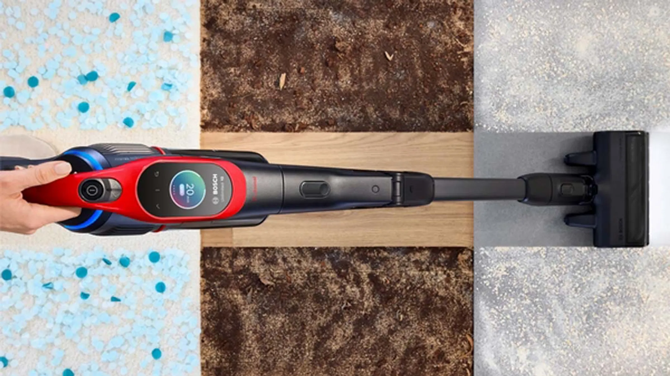 Bosch Steelstofzuiger BCS1041PET image