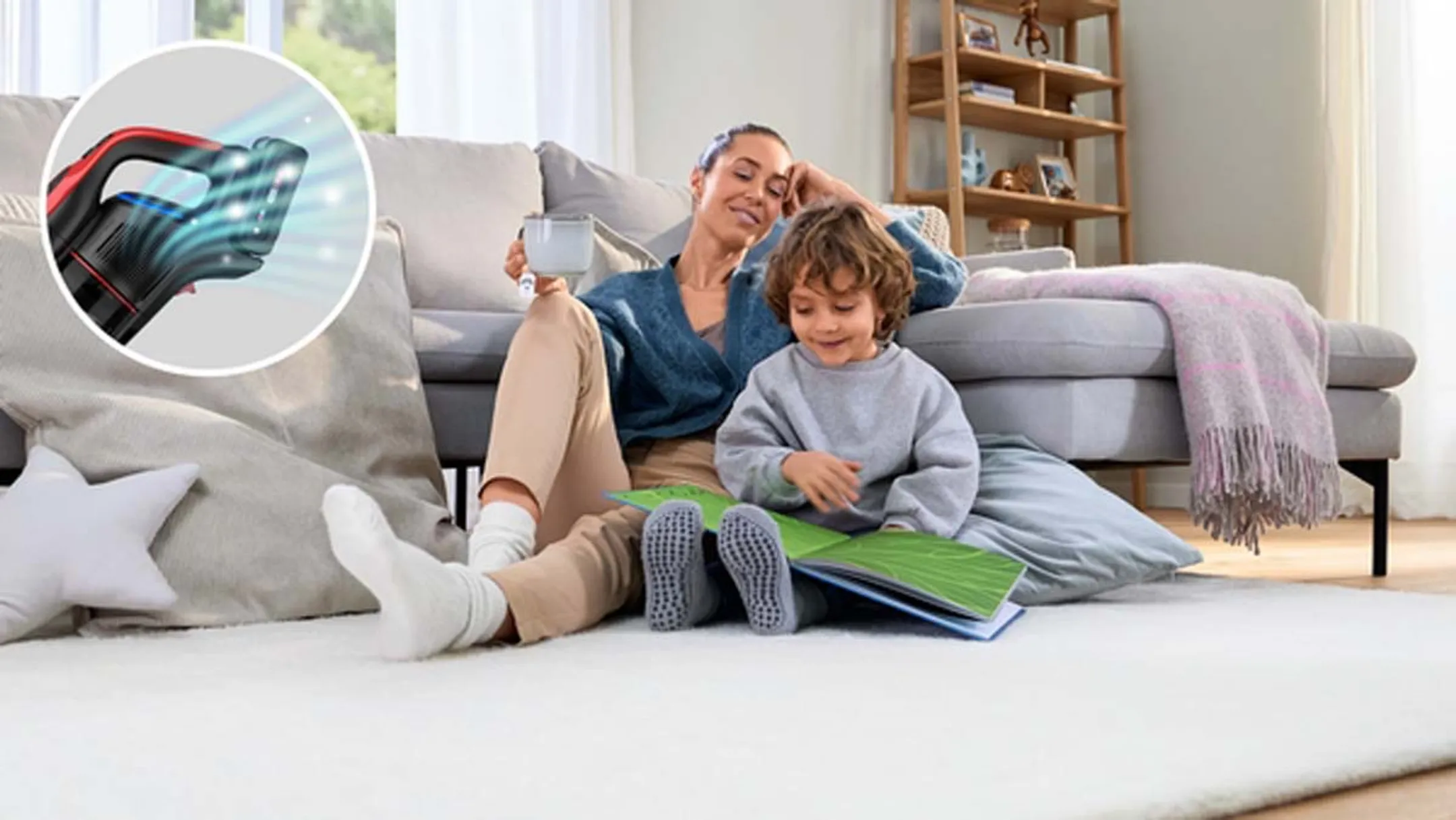 Bosch Steelstofzuiger BCS1041PET image