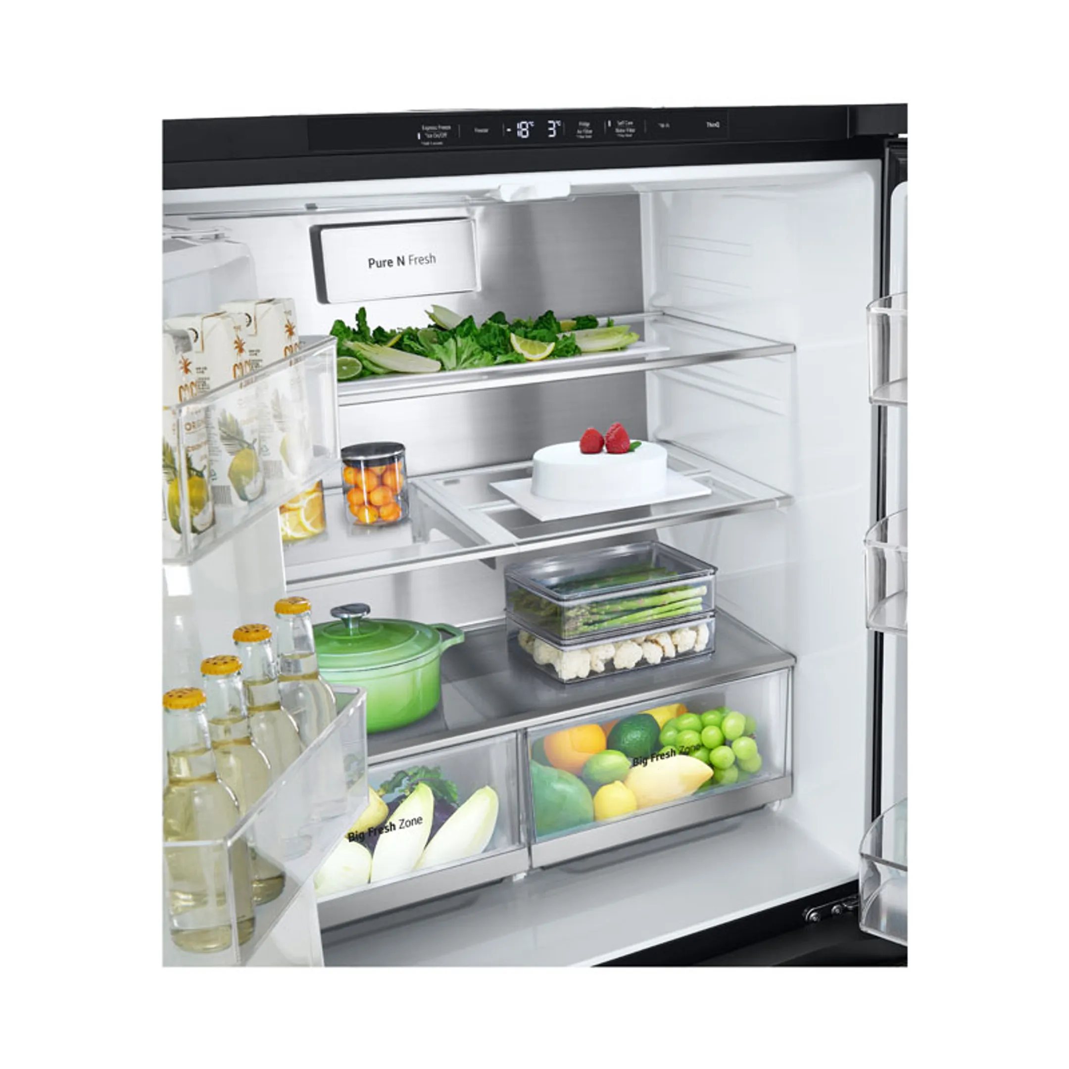 LG Frigo américain GMG860EPBE InstaView™ image