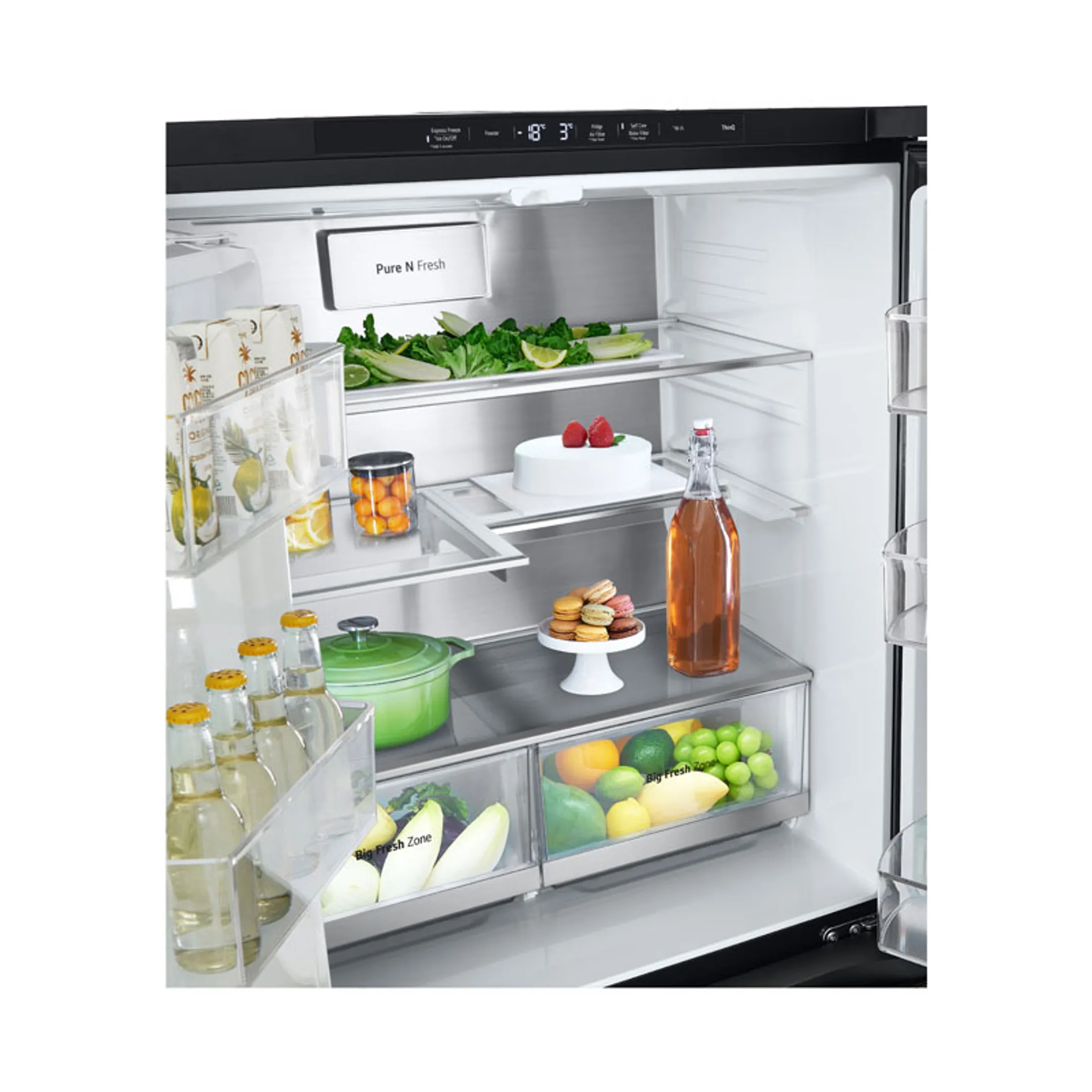 LG Frigo américain GMG860EPBE InstaView™ image