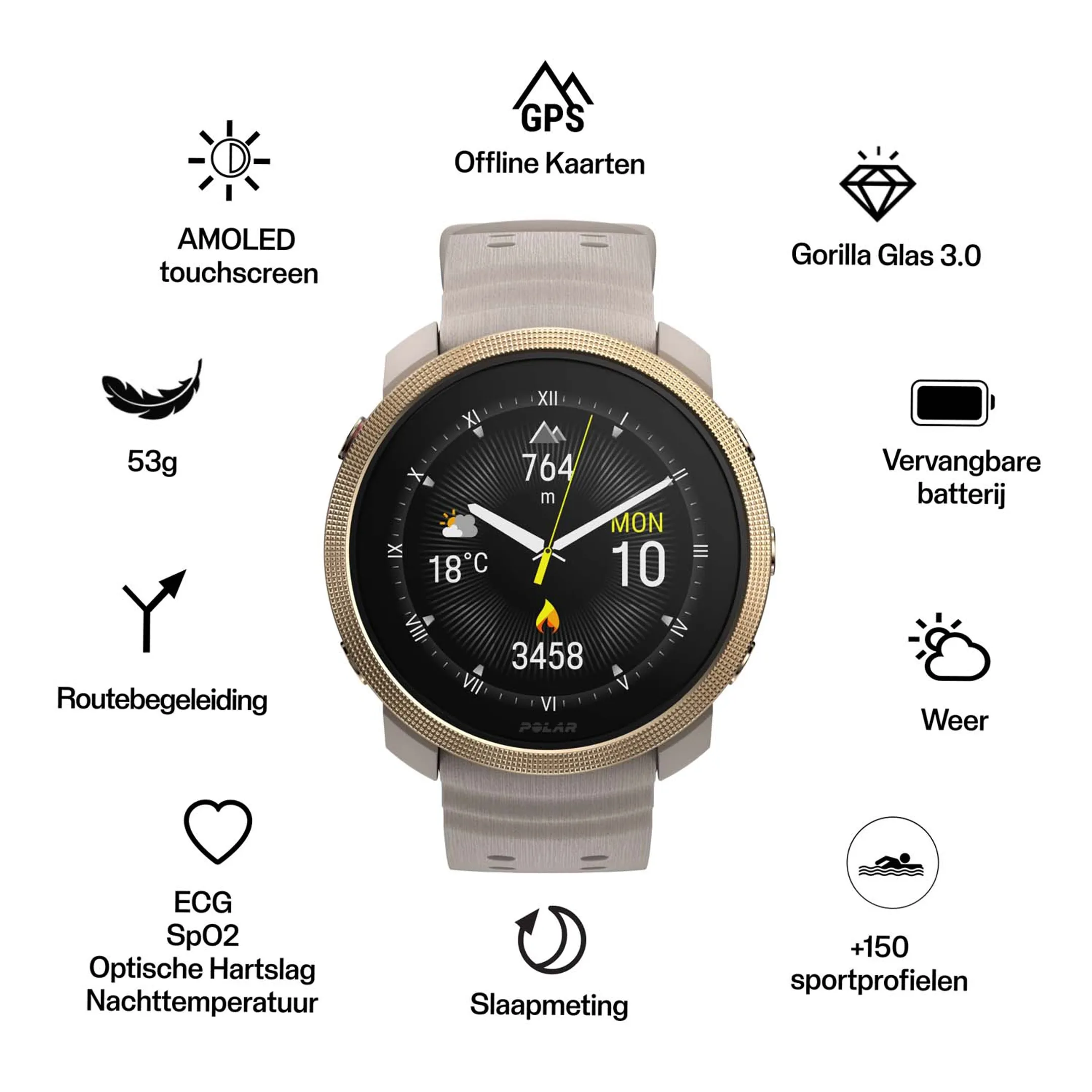 Polar Vantage M3 - Gold image