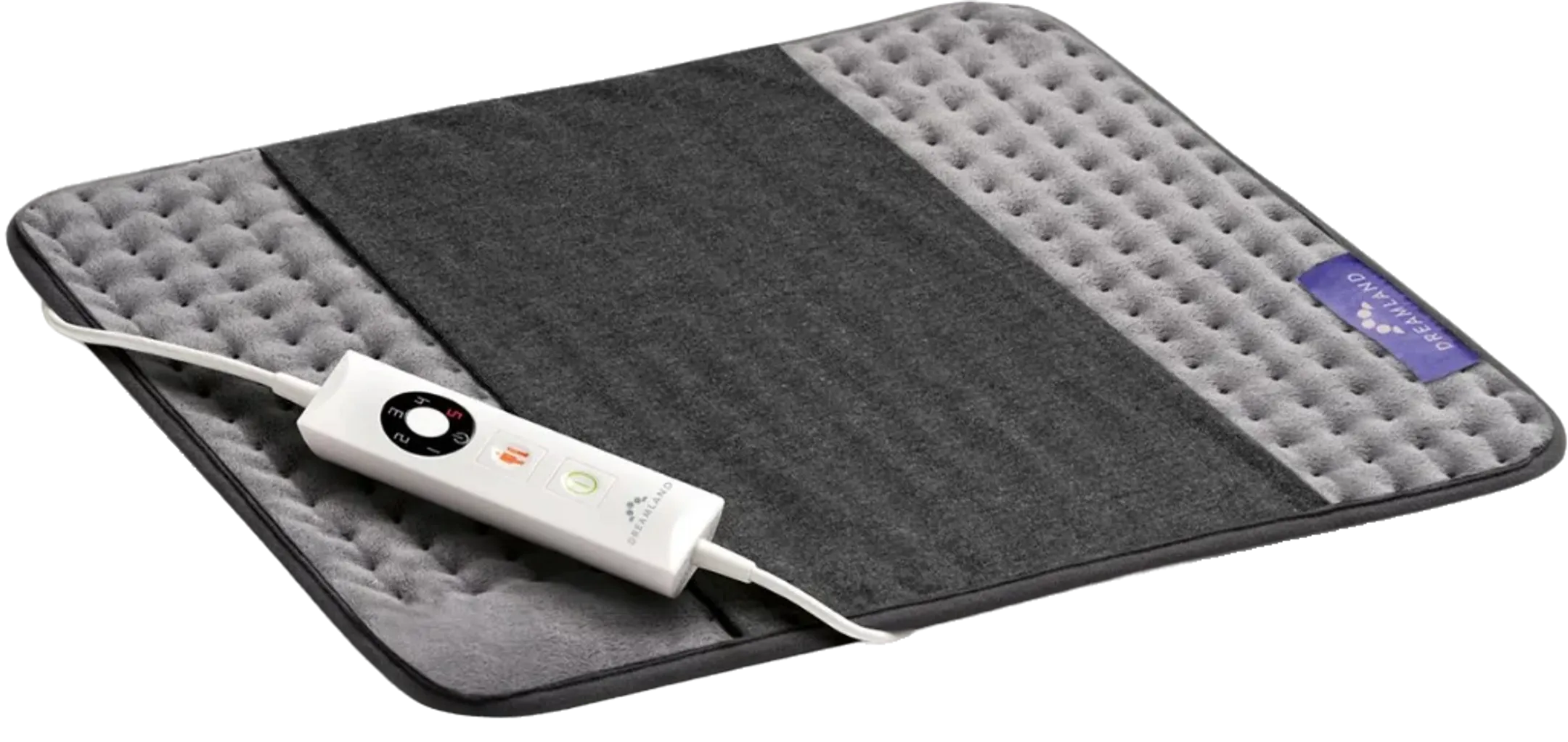 Multifunctioneel Fluweelzachte Warmtekussen Grijs - MULTIPURPOSE 