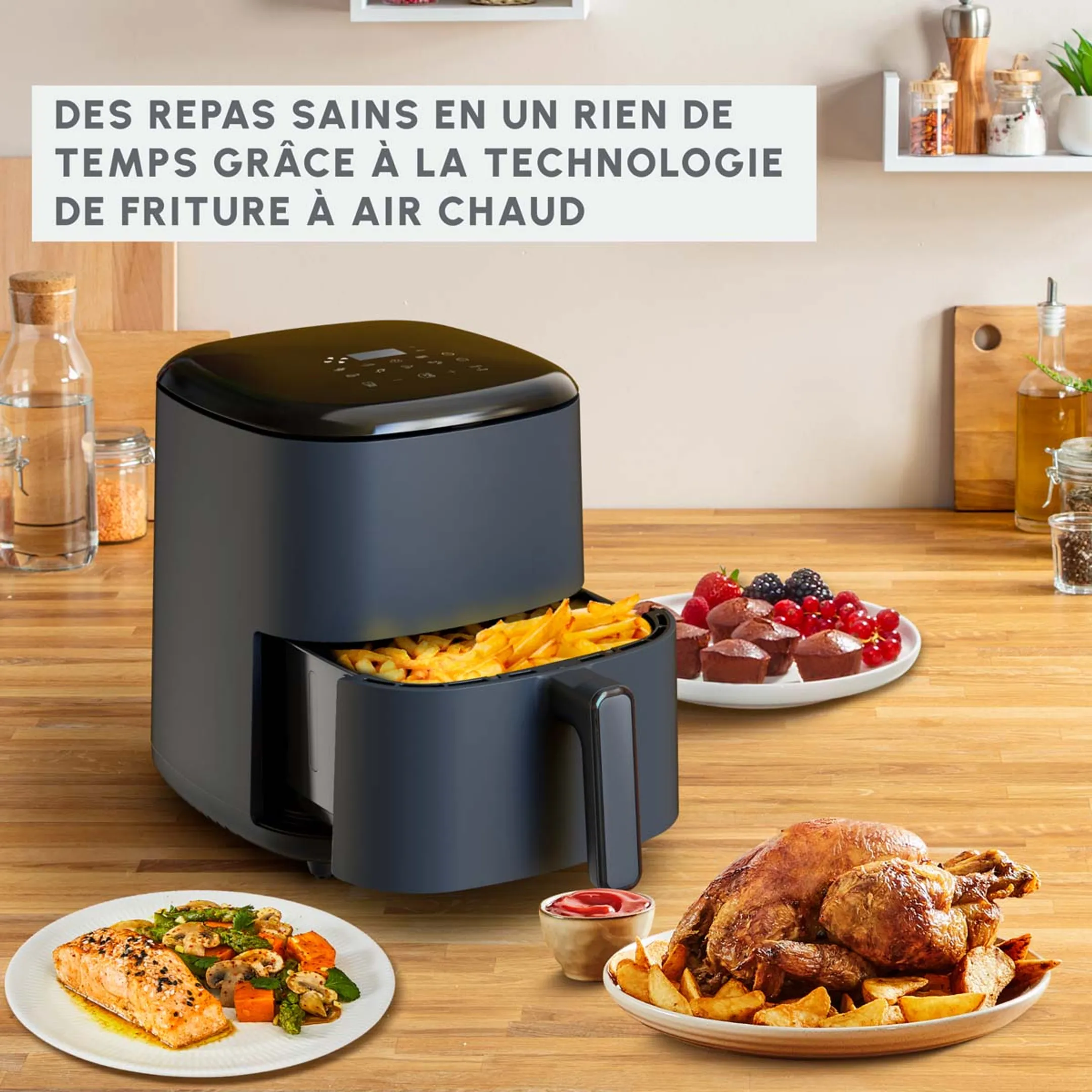 Moulinex Airfryer Easy Fry Max 5L EZ245B20 image