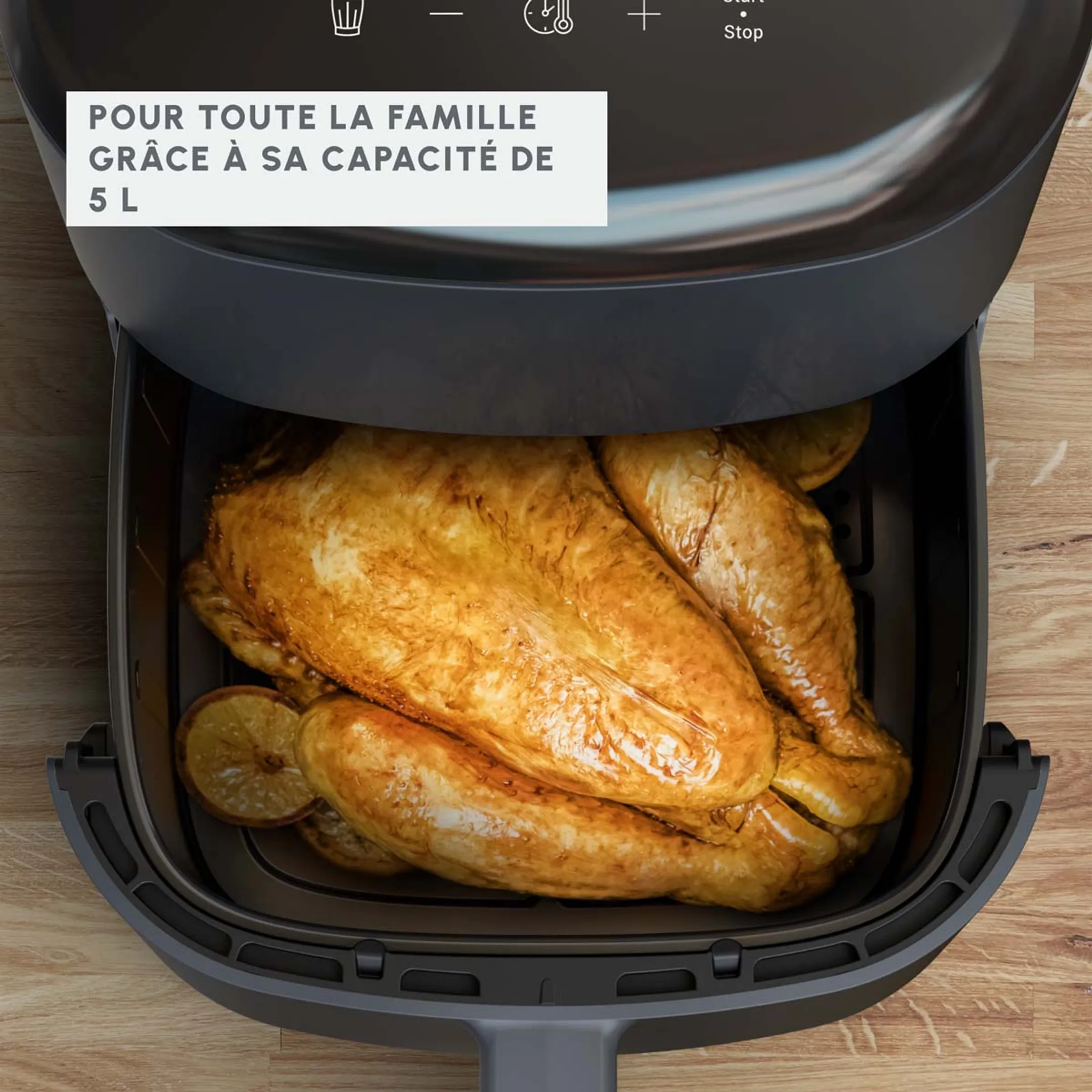 Moulinex Airfryer Easy Fry Max 5L EZ245B20 image