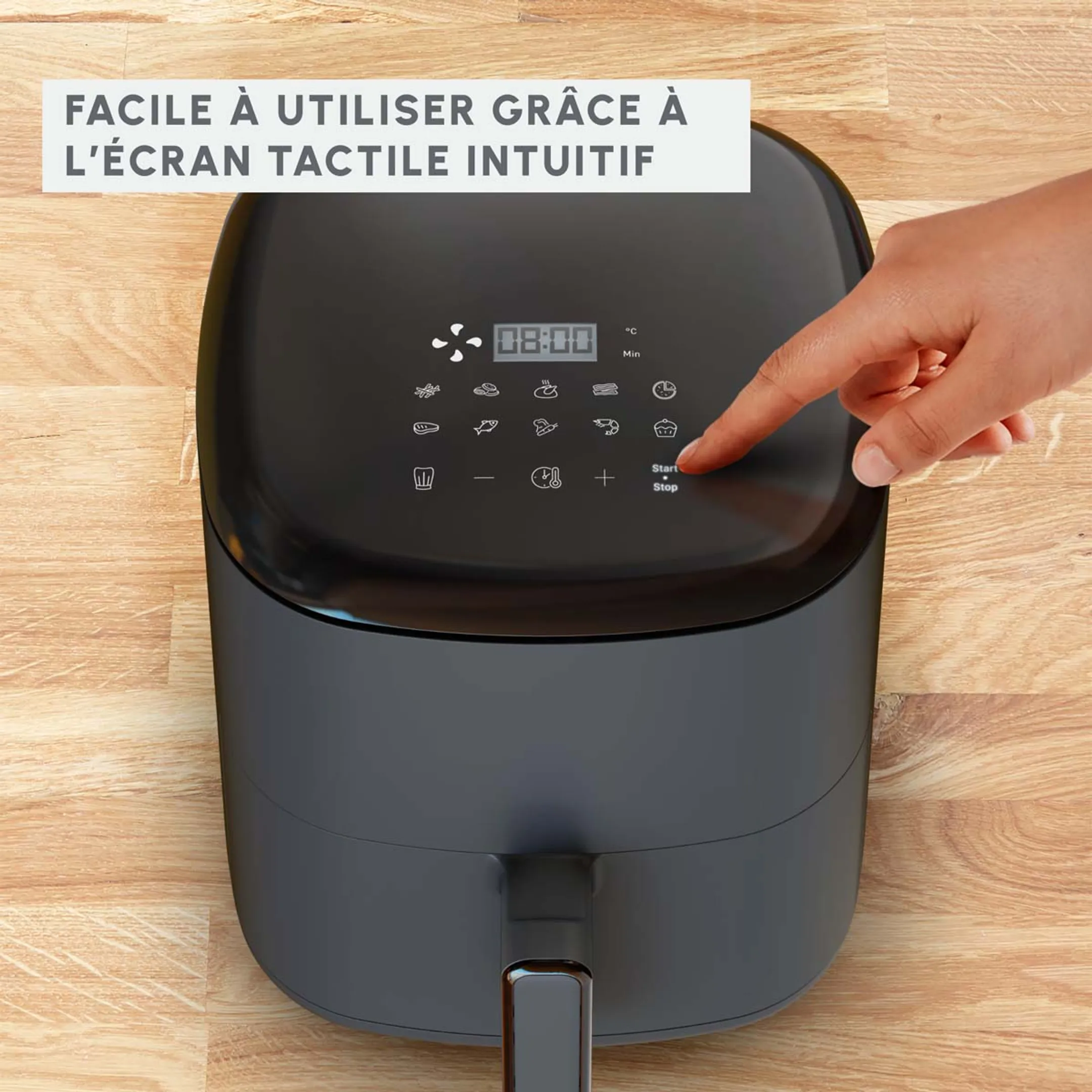 Moulinex Airfryer Easy Fry Max 5L EZ245B20 image