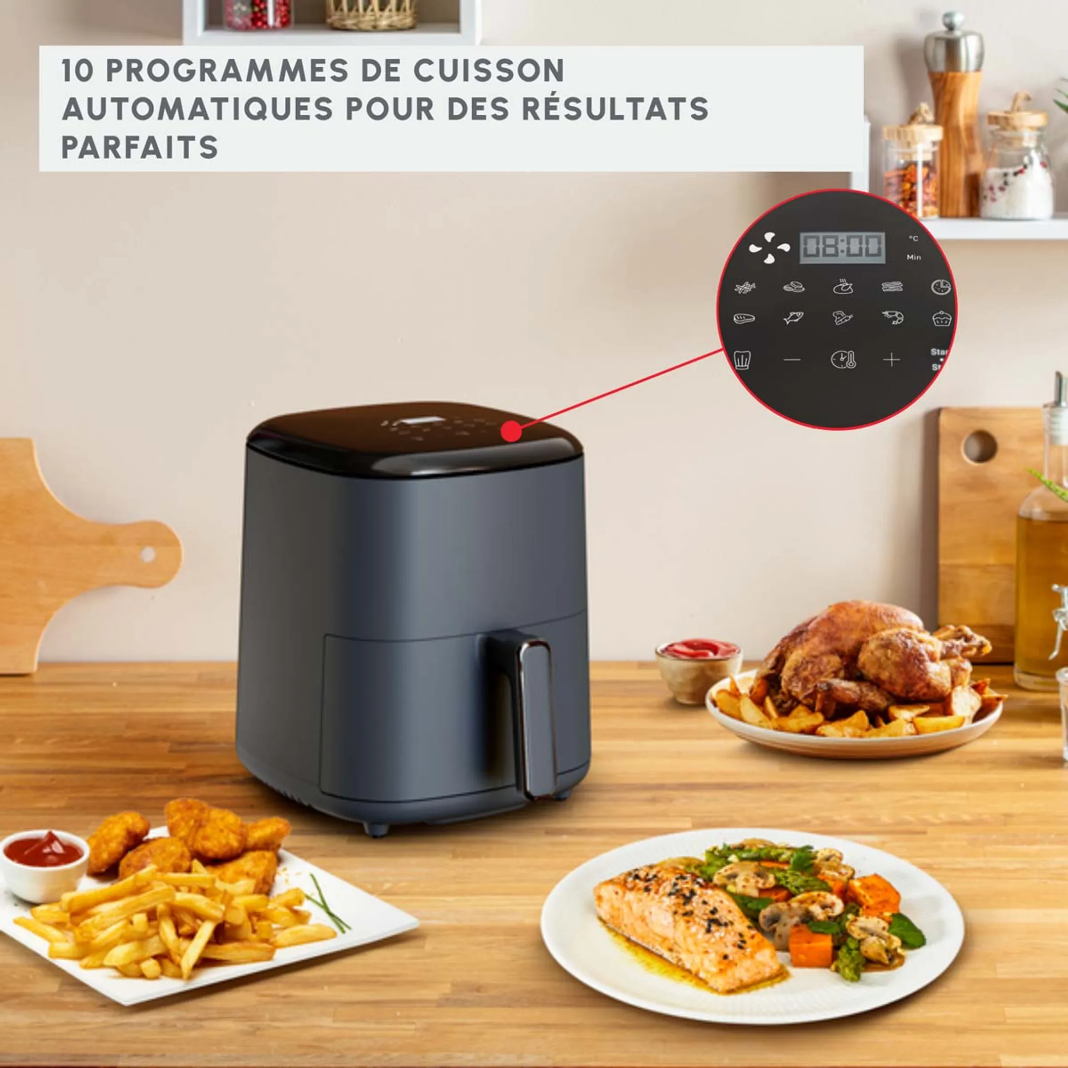 Moulinex Airfryer Easy Fry Max 5L EZ245B20 image