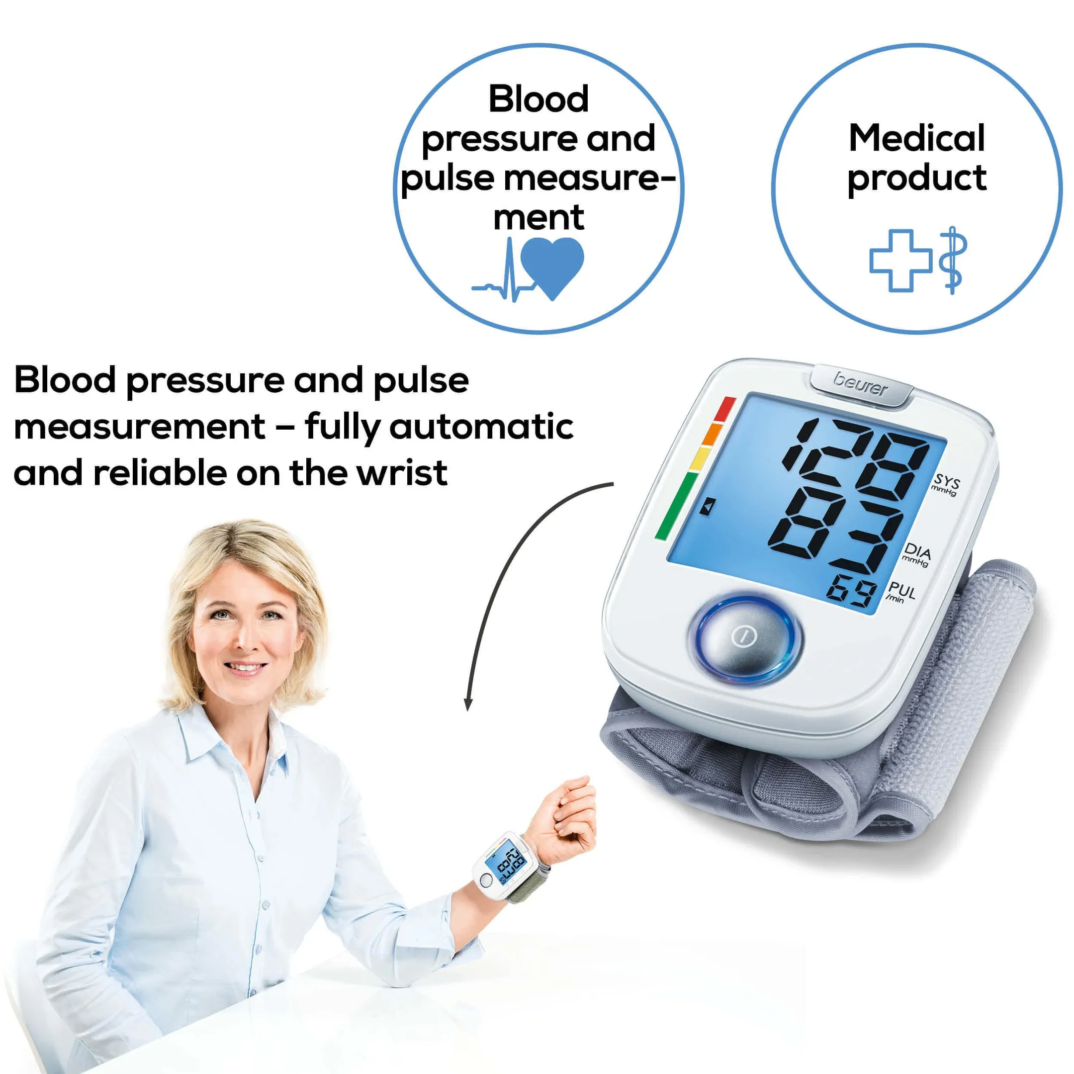 Beurer Tensiomètre au poignet BC 44 image