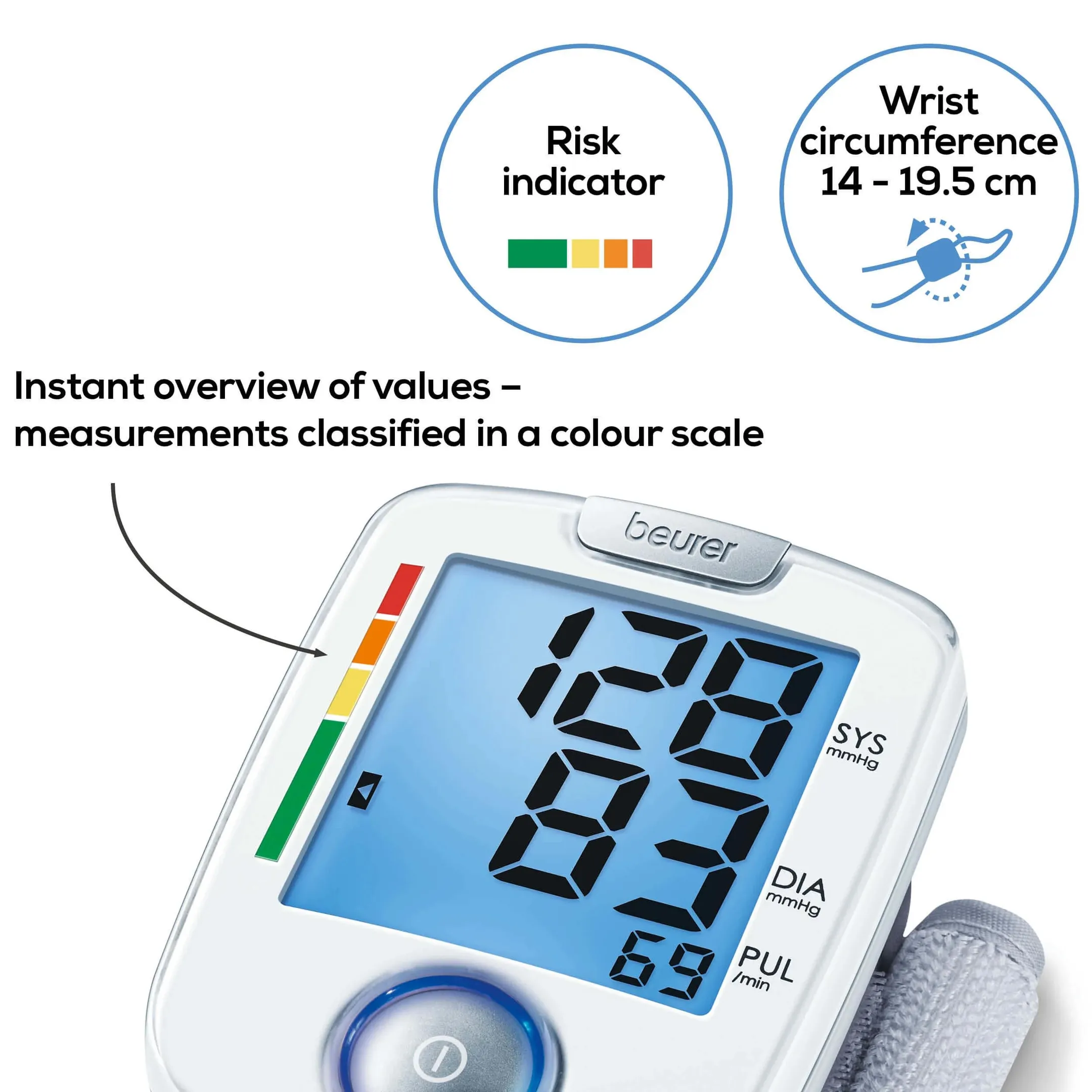 Beurer Tensiomètre au poignet BC 44 image