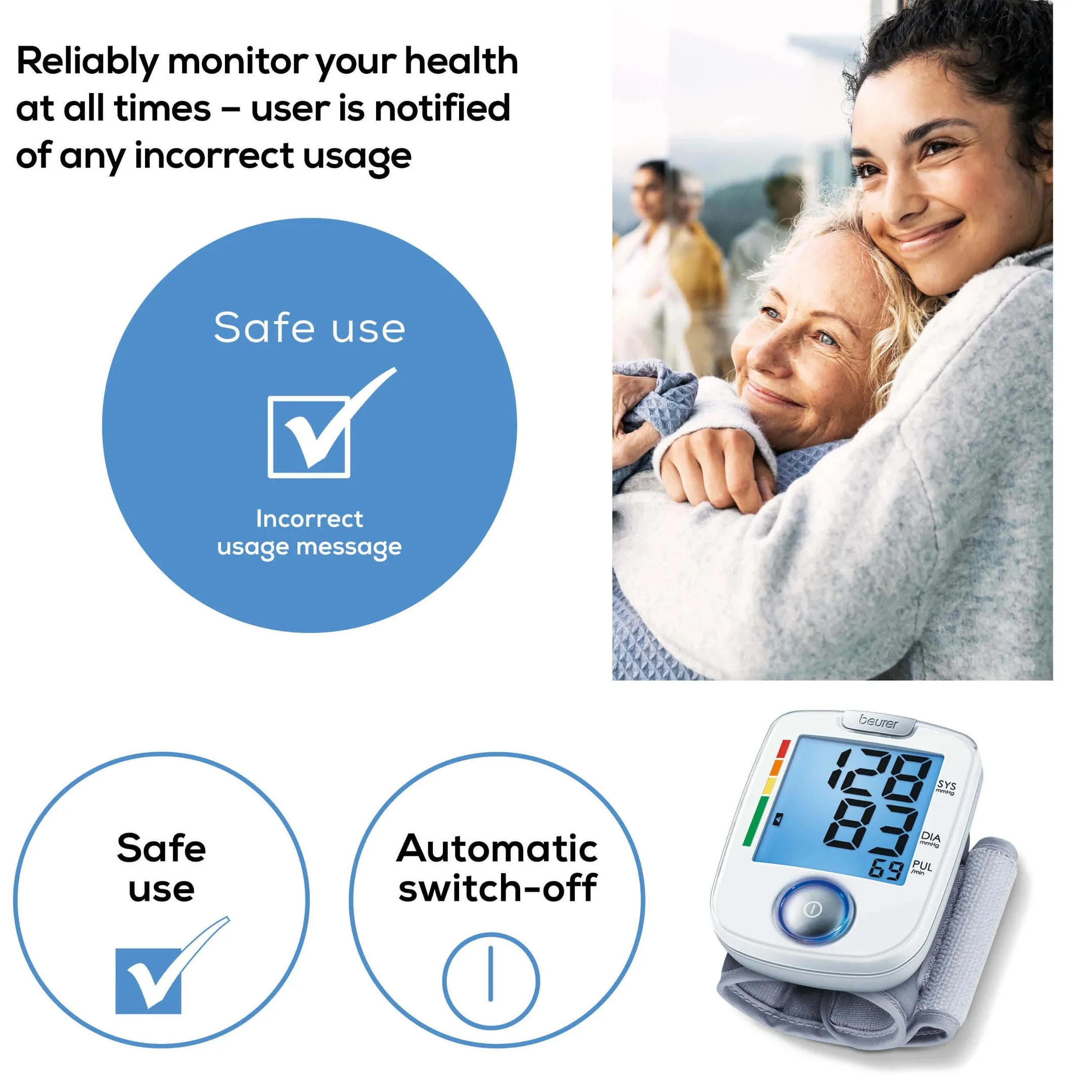 Beurer Tensiomètre au poignet BC 44 image