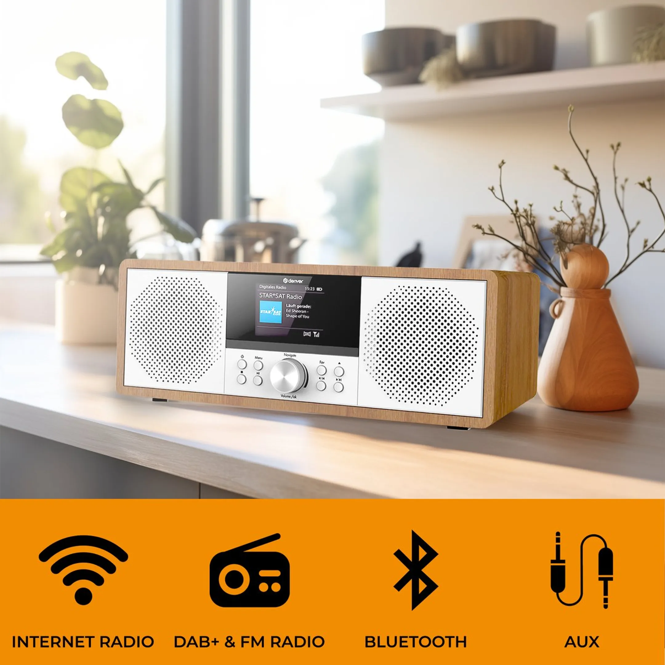 Denver Radio internet MIR270 - Bois image