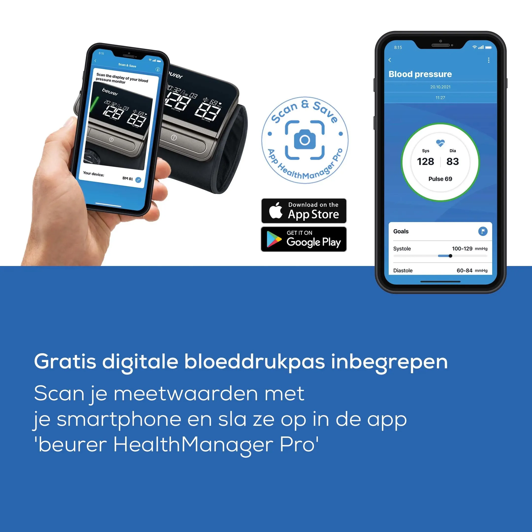 Beurer Bloeddrukmeter BM 81 easyLock image