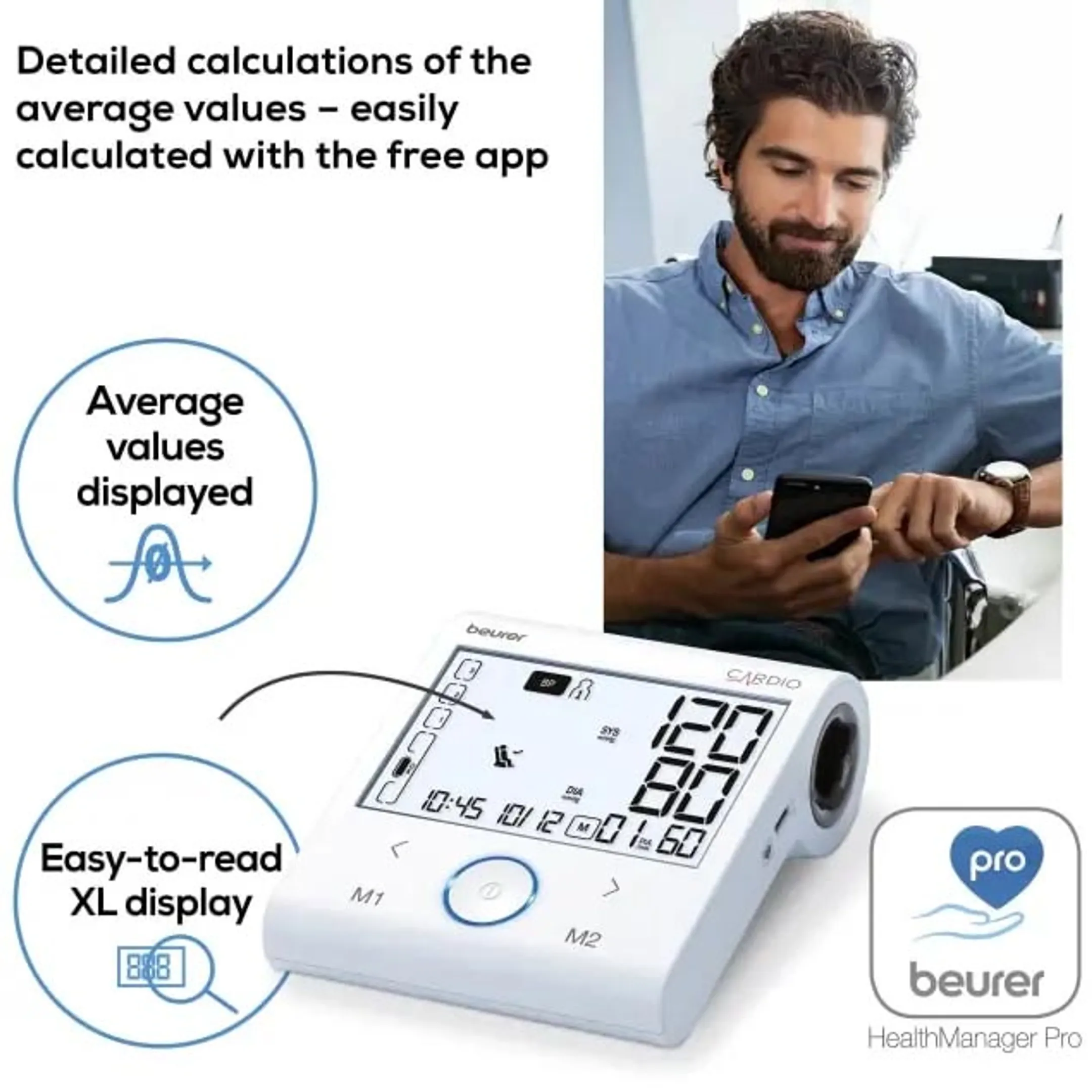 Beurer Tensiomètre BM 96 Cardio image
