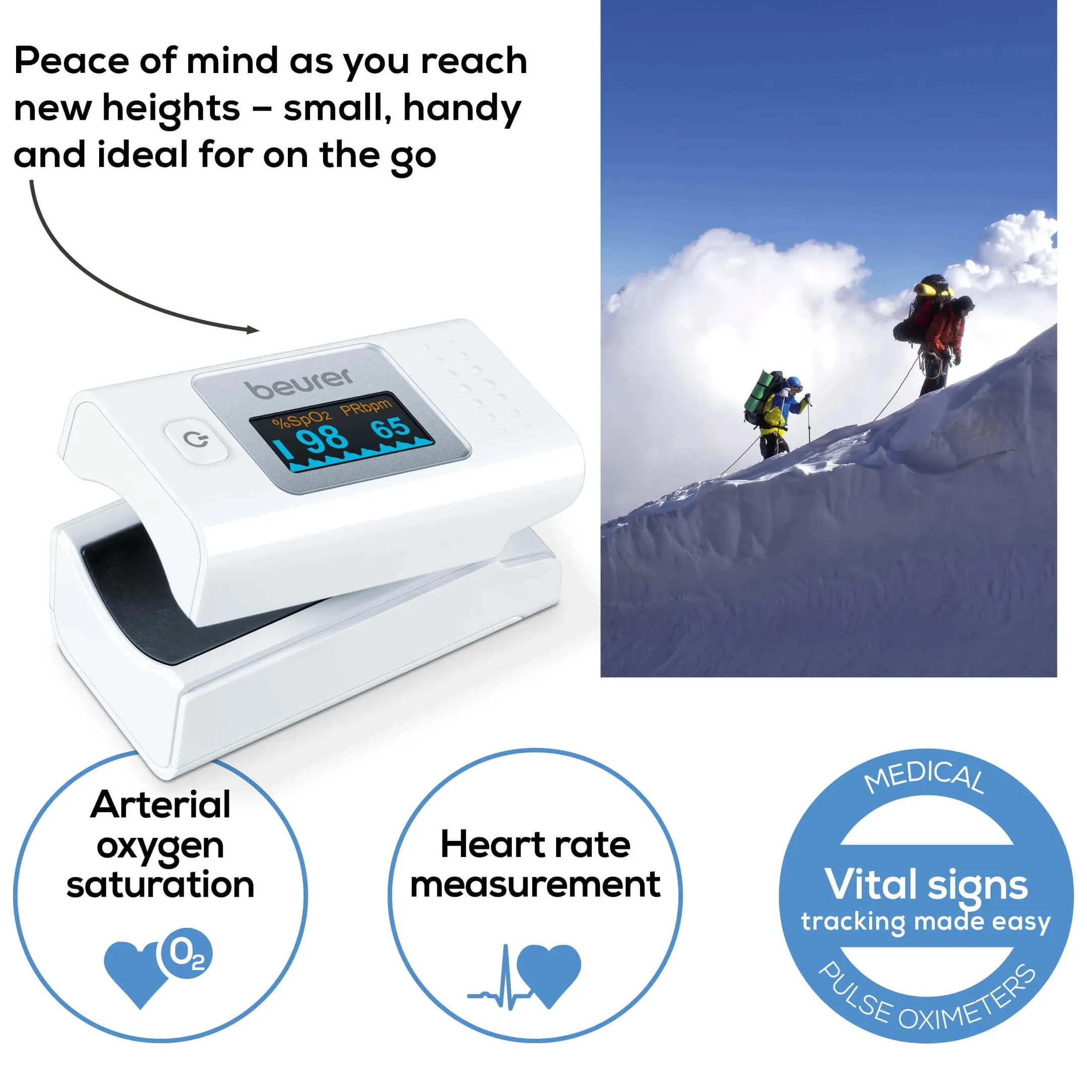 Beurer Oxymètre de pouls PO 35 image