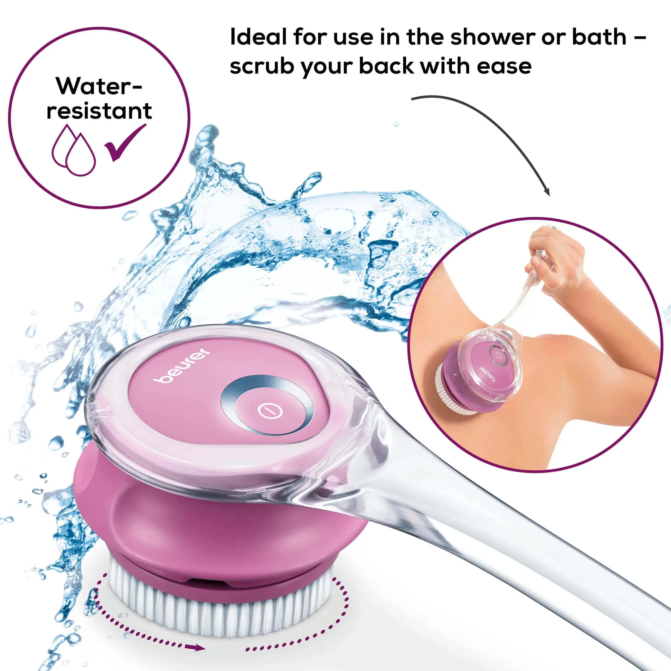 Beurer Brosse pour le corps FC 55 Pureo Complete Cleansing image