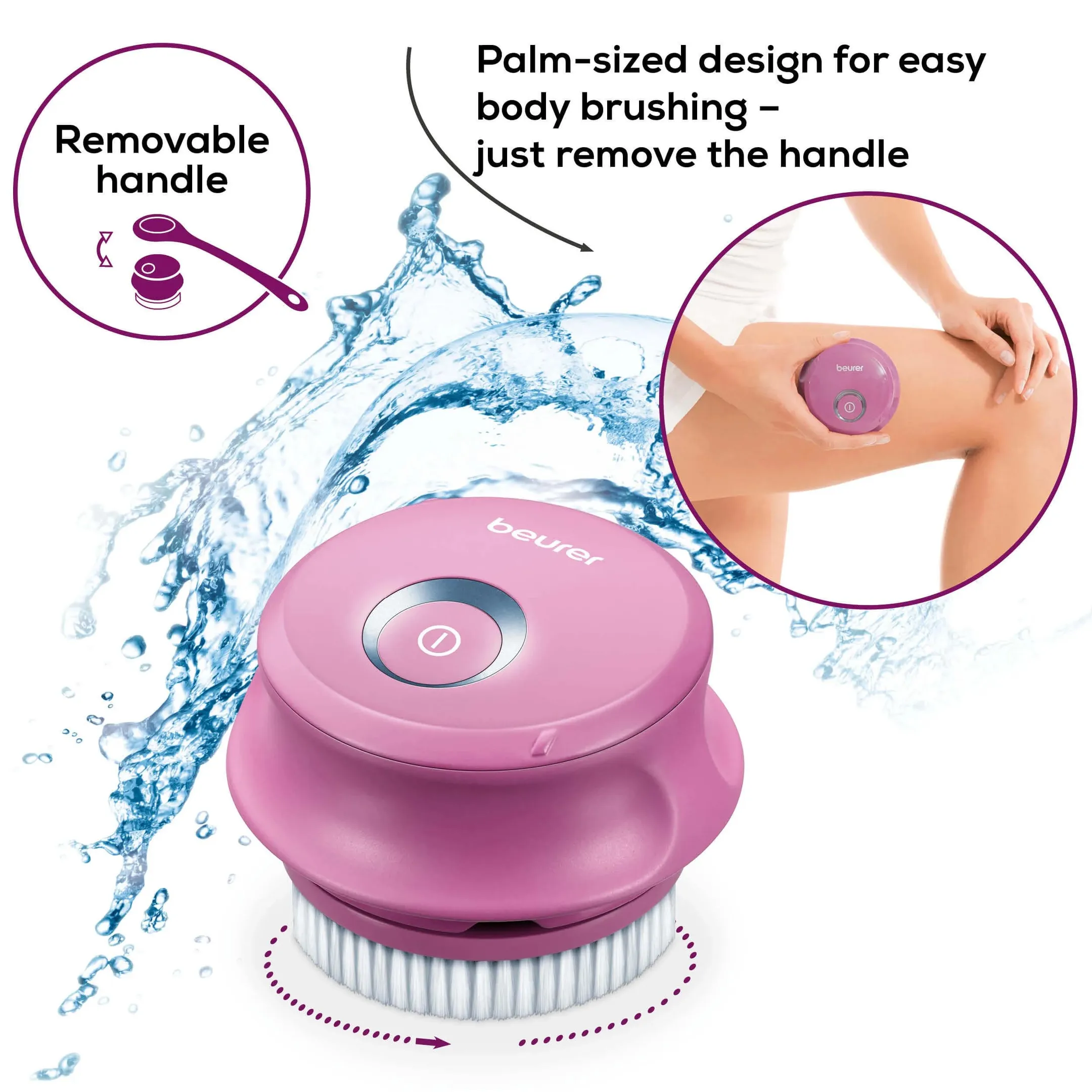 Beurer Brosse pour le corps FC 55 Pureo Complete Cleansing image
