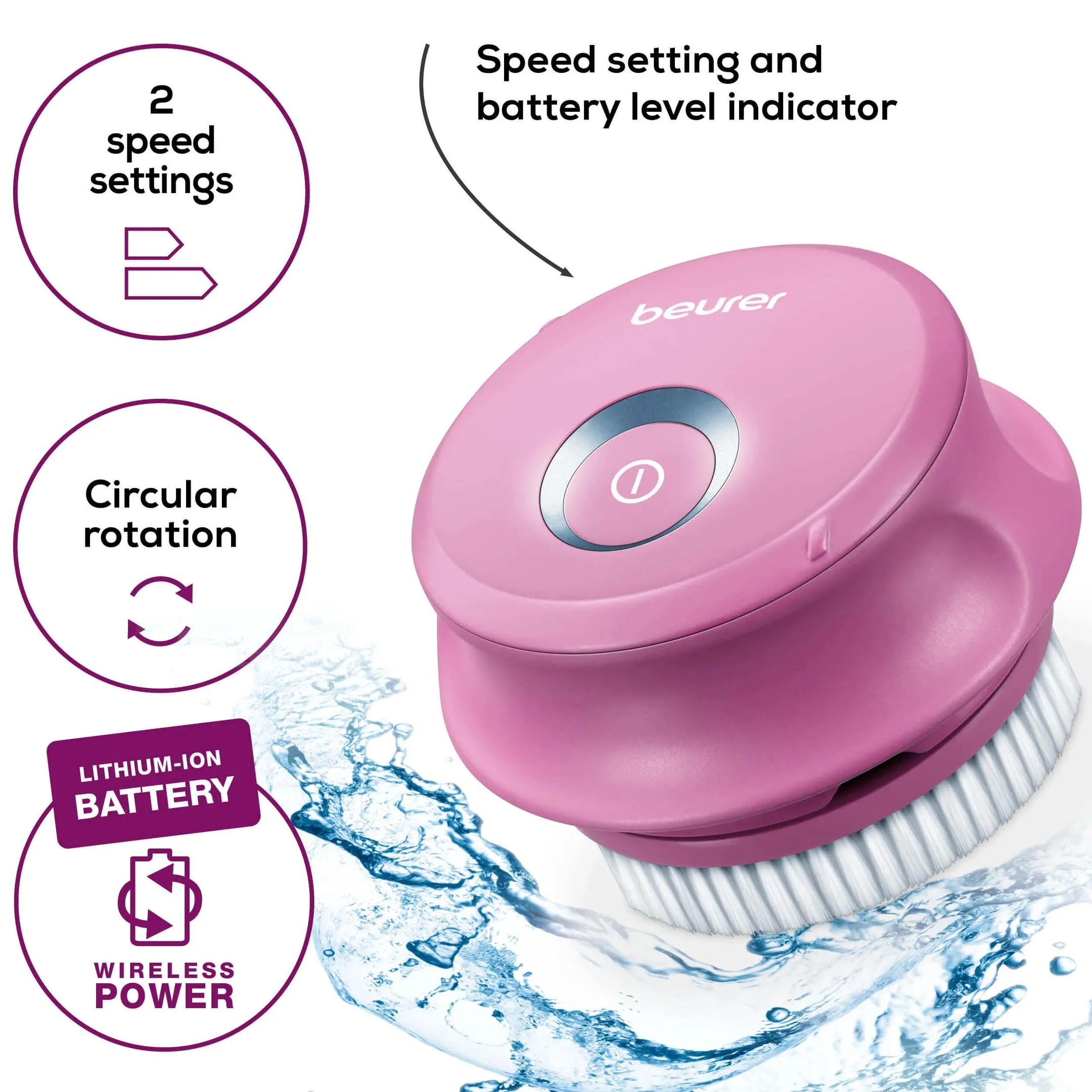 Beurer Brosse pour le corps FC 55 Pureo Complete Cleansing image