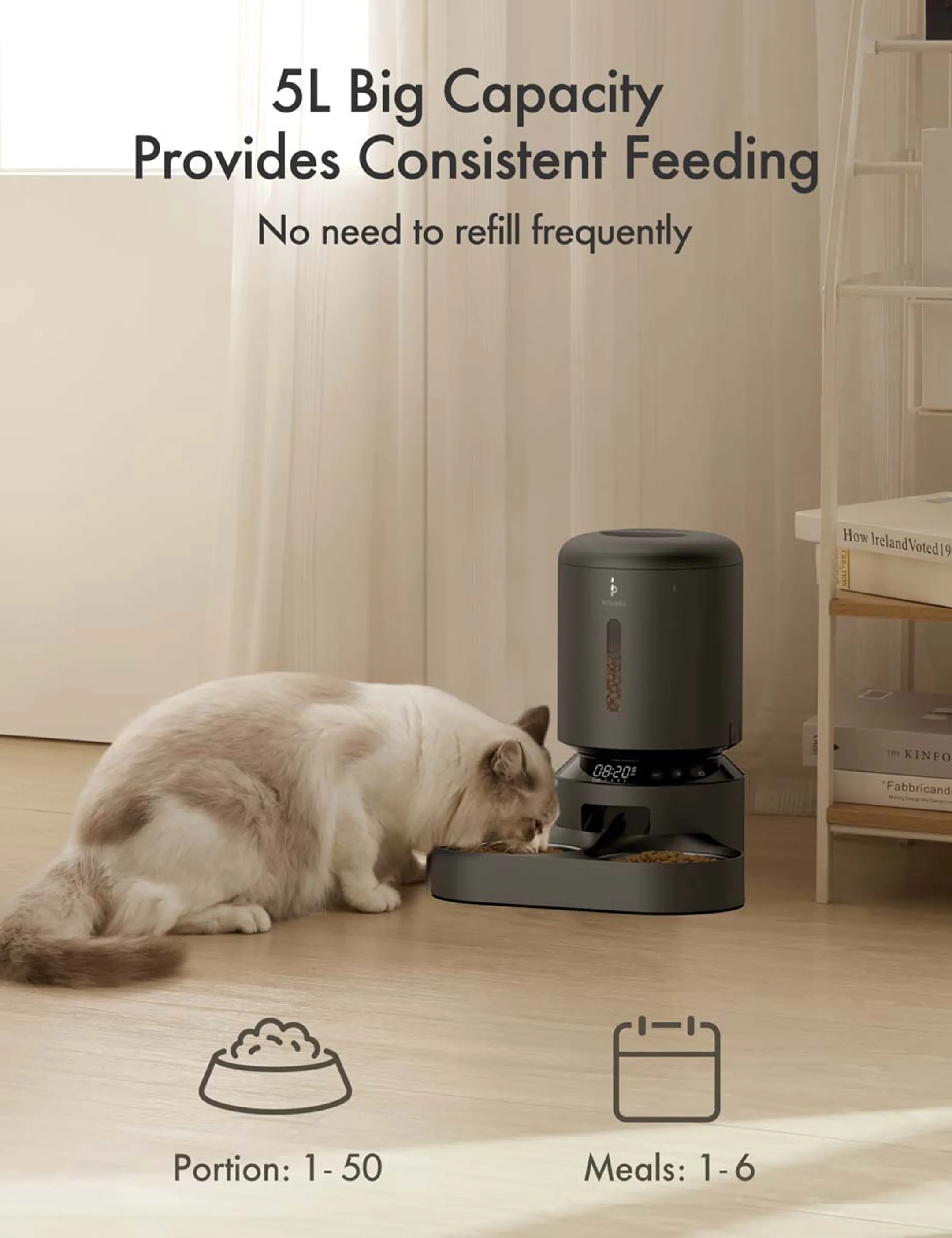 PETLIBRO Automatische voederbak GRANARY 5L image